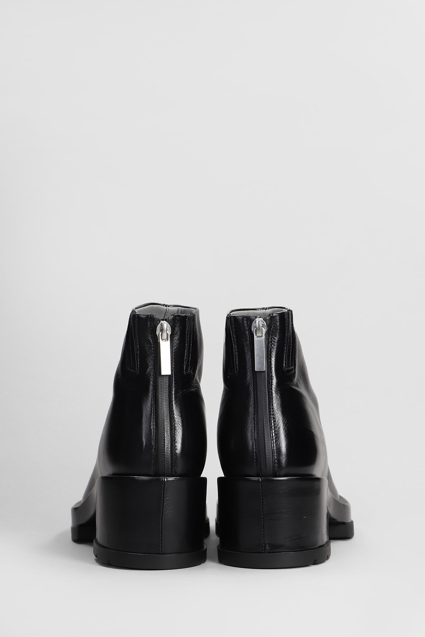 Shop Sapio N171 Ankle Boots In Black Leather