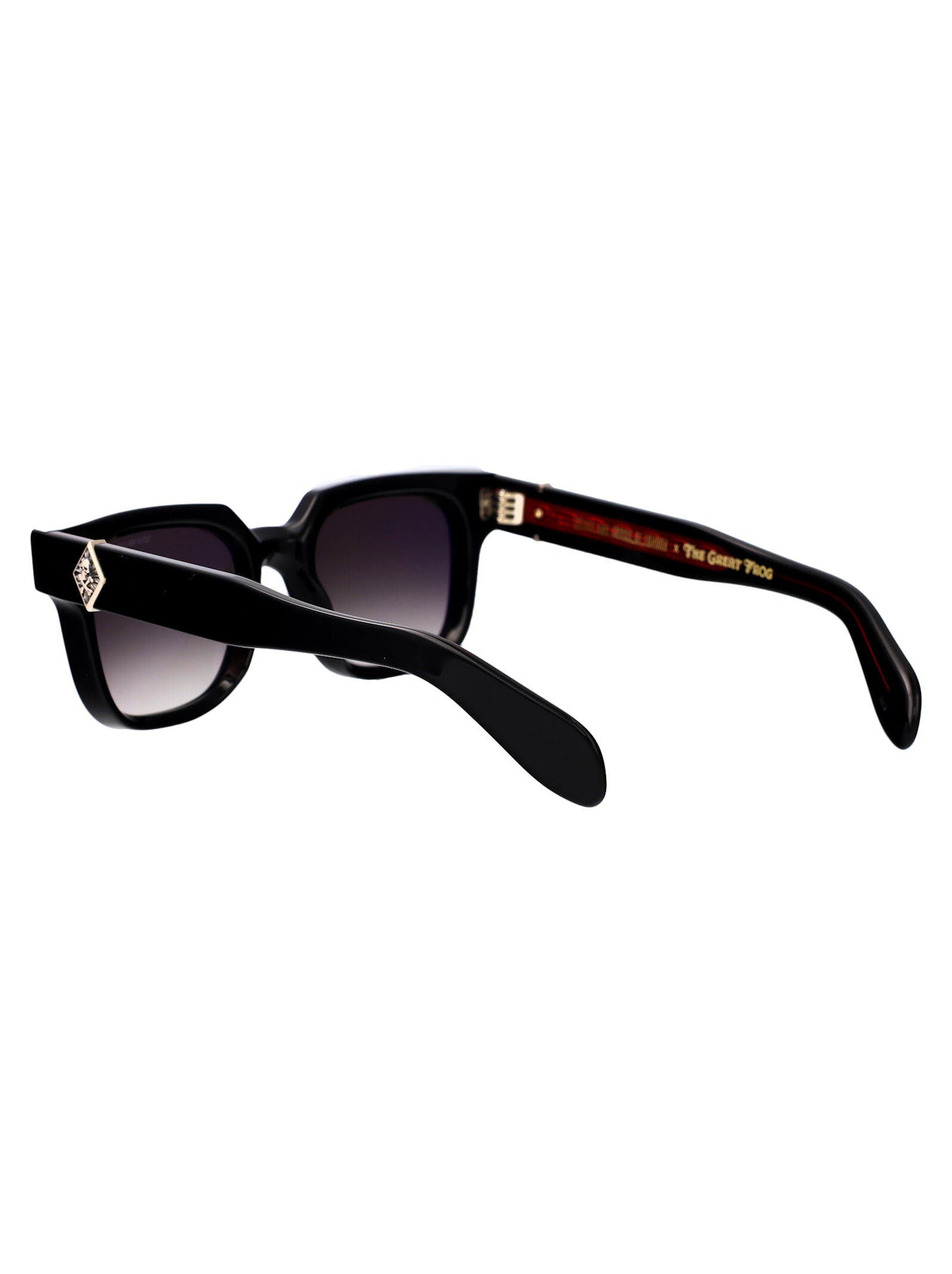 Shop Cutler And Gross The Great Frog - 007 Sunglasses In 01 Black
