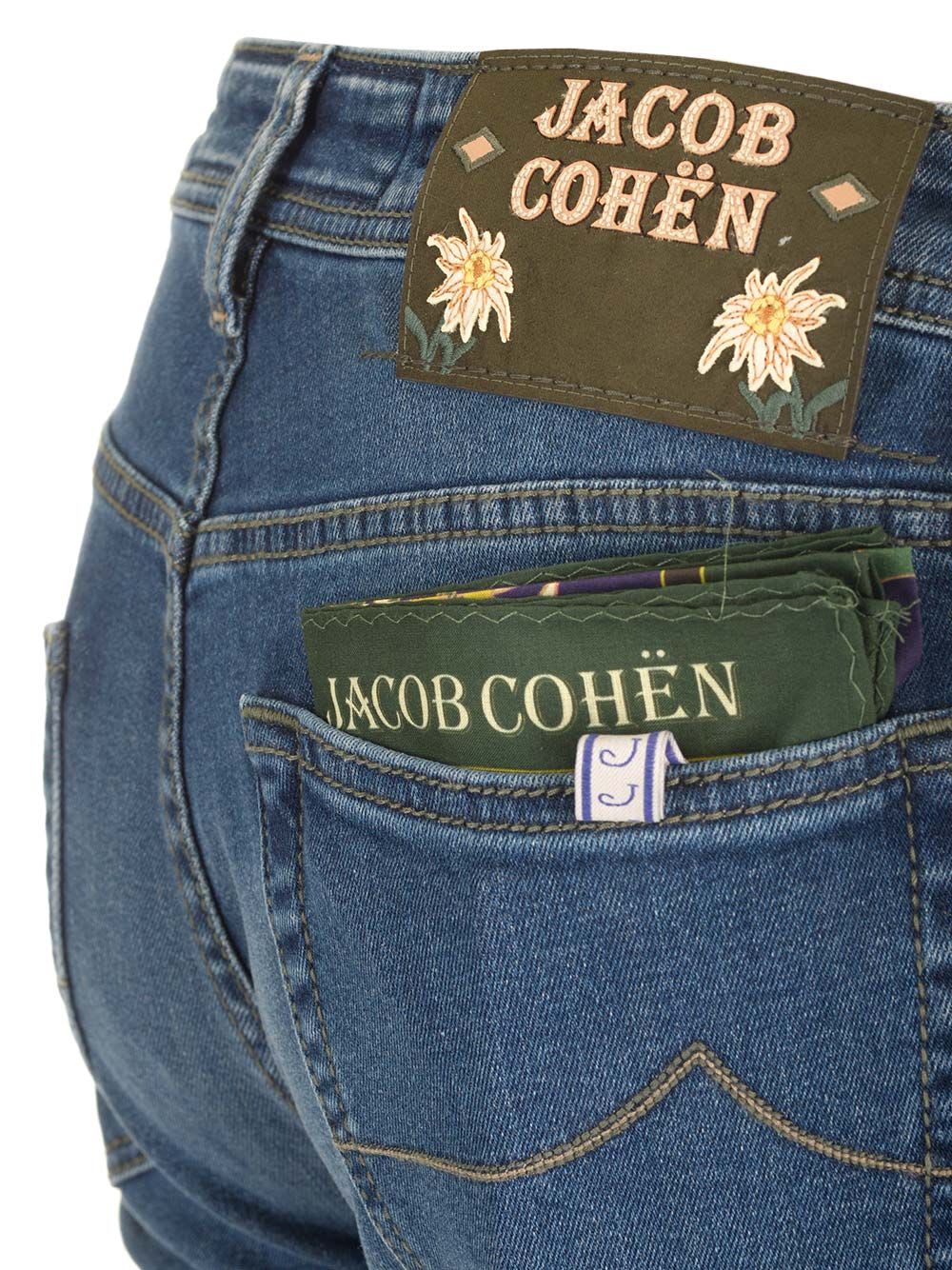 Shop Jacob Cohen Super Slim Fit Nick Jeans In Blue