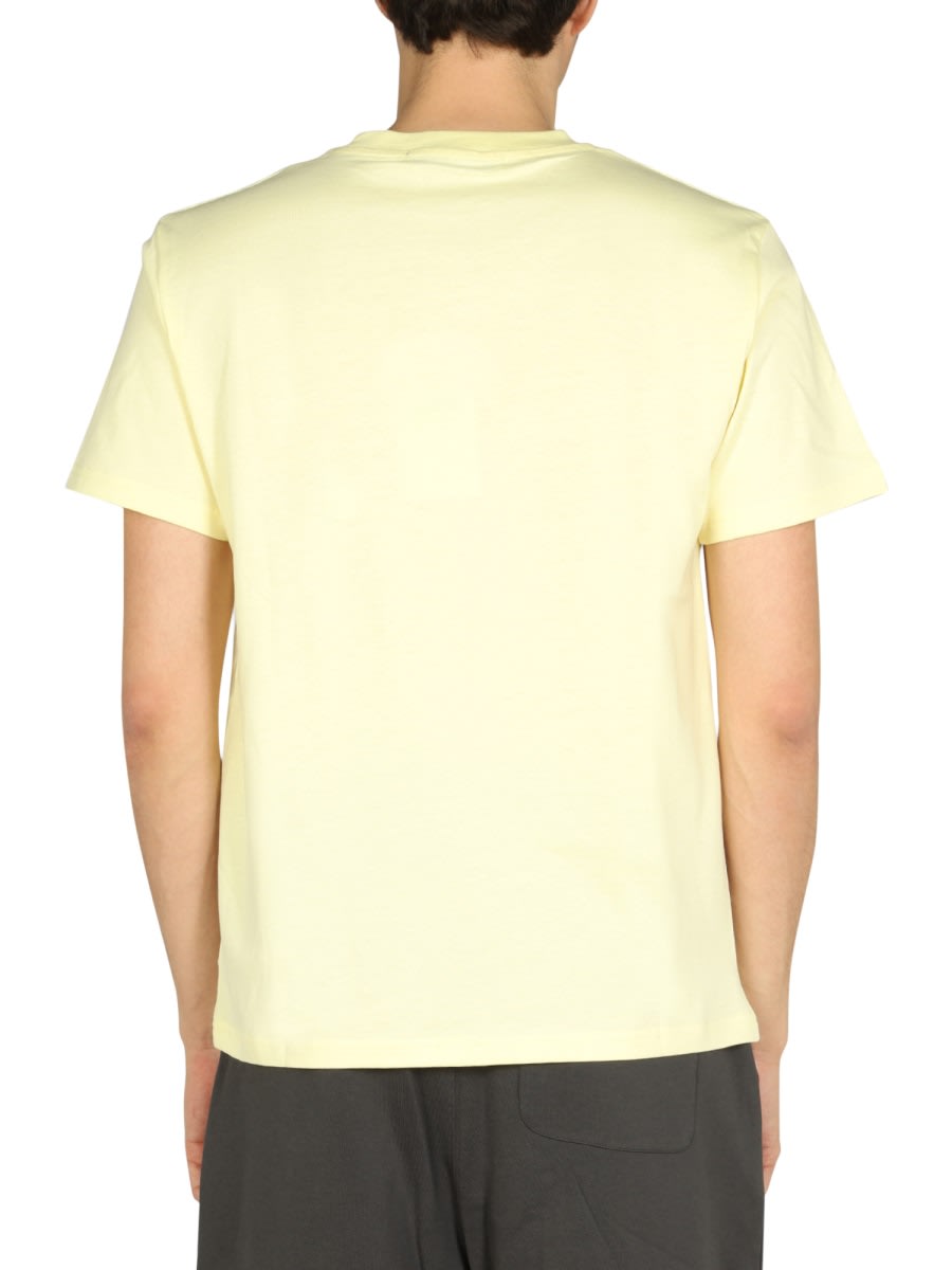 Shop Department Five Aleph T-shirt In Yellow
