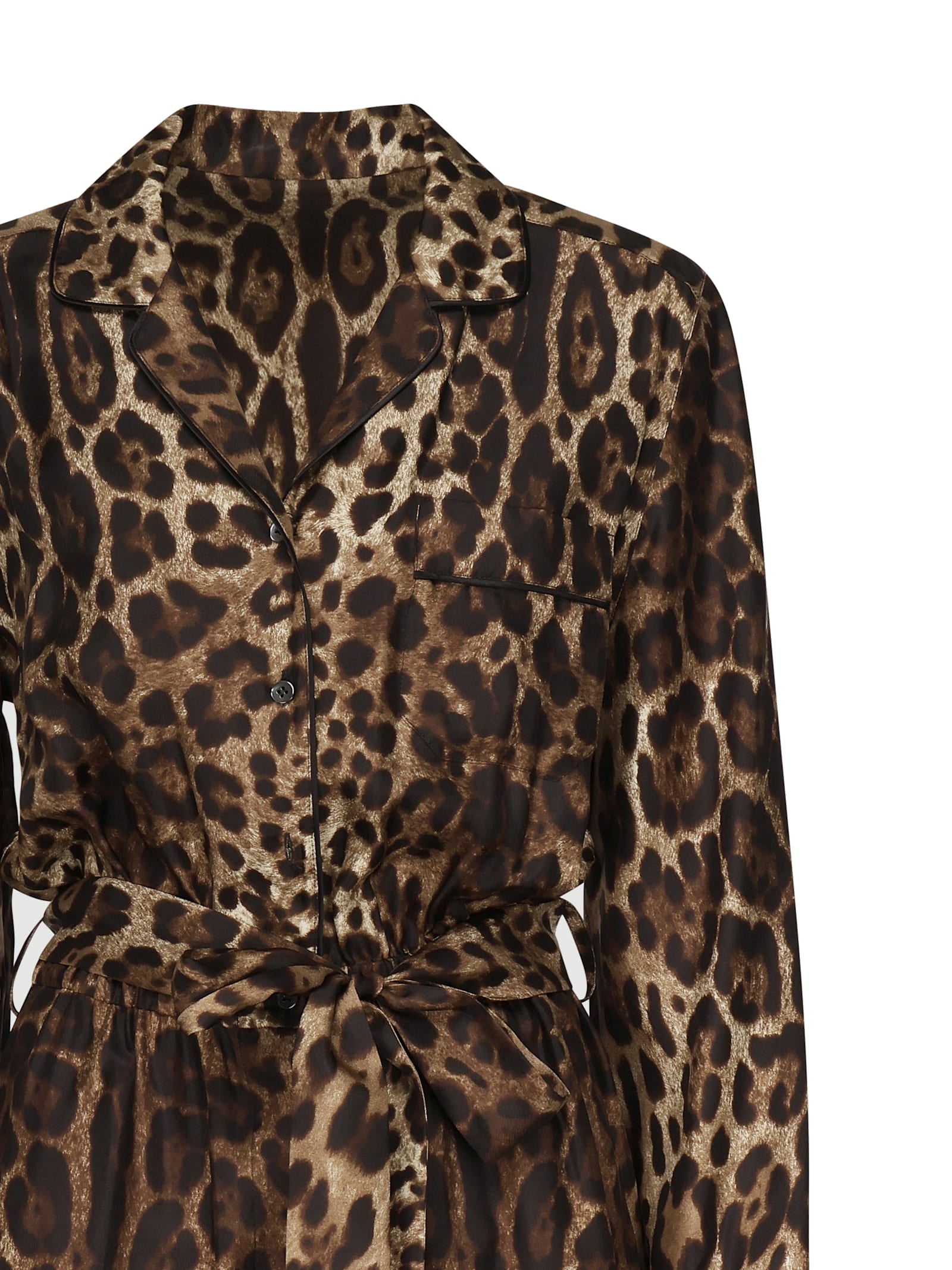 Dolce & Gabbana Silk Twill Pajama Suit