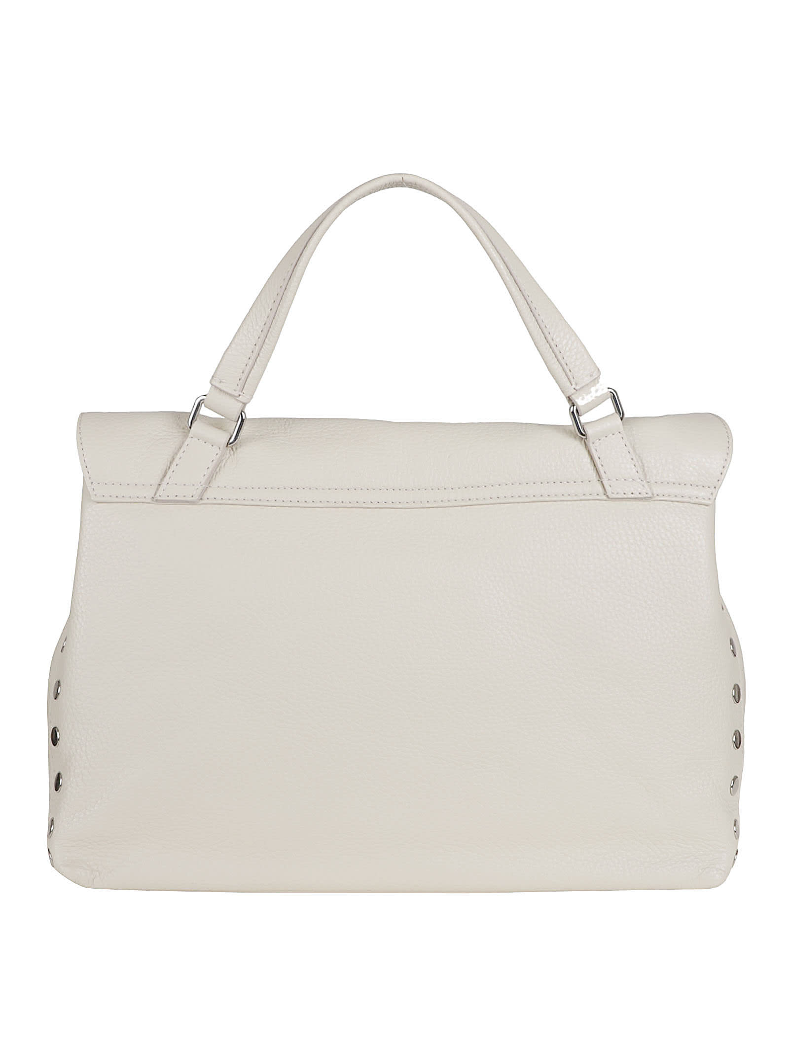 Zanellato Turn-lock-fastening Medium Tote Bag In Metallic