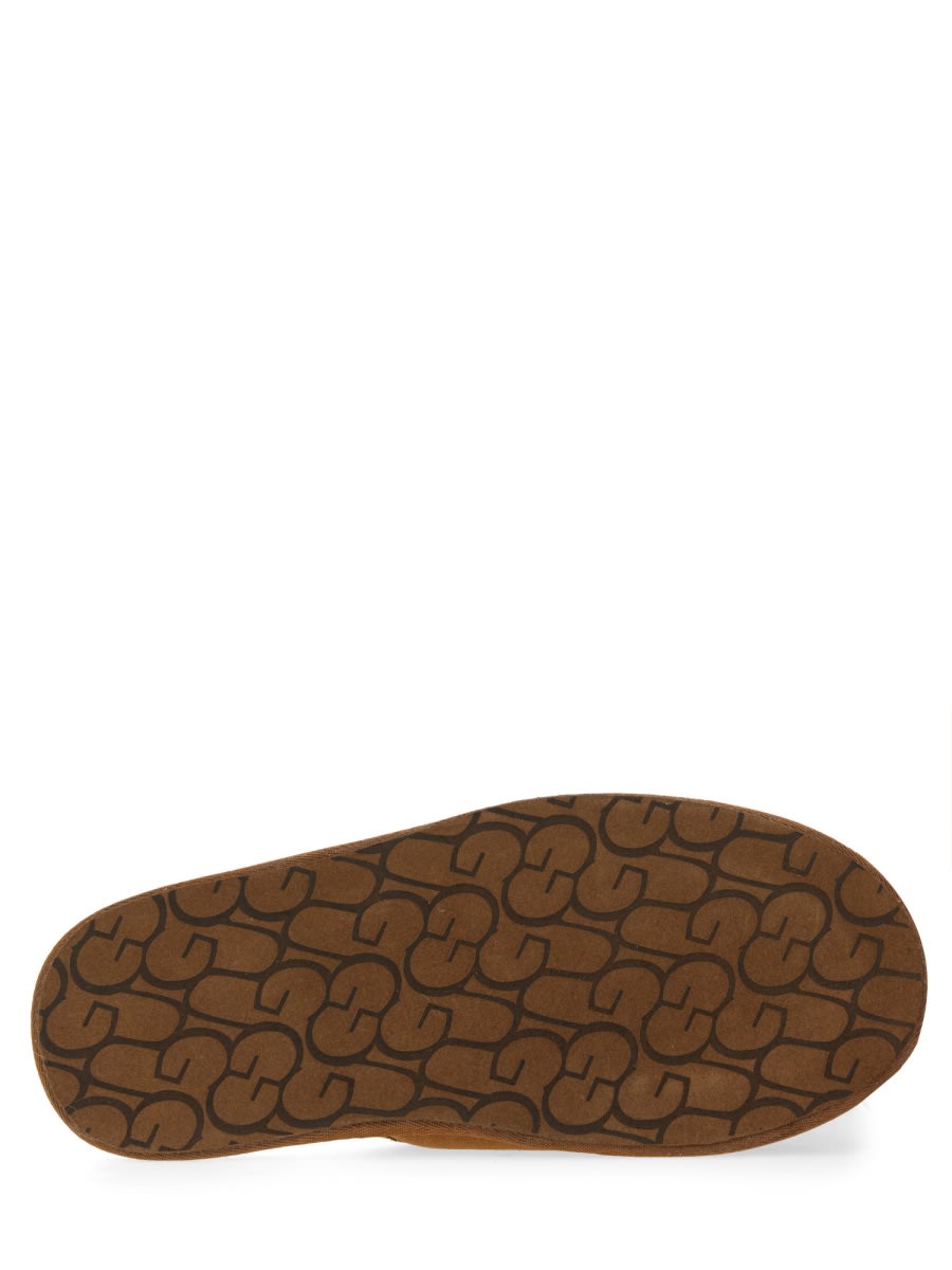 Ugg Scuff Slipper Fleece Lined Slippers In Sand