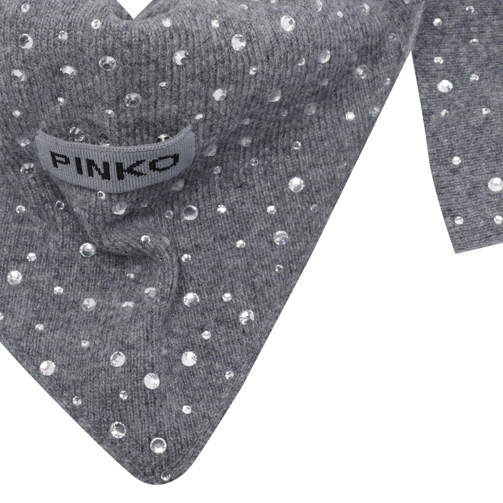 Pinko Svizzera Scarf In Gray