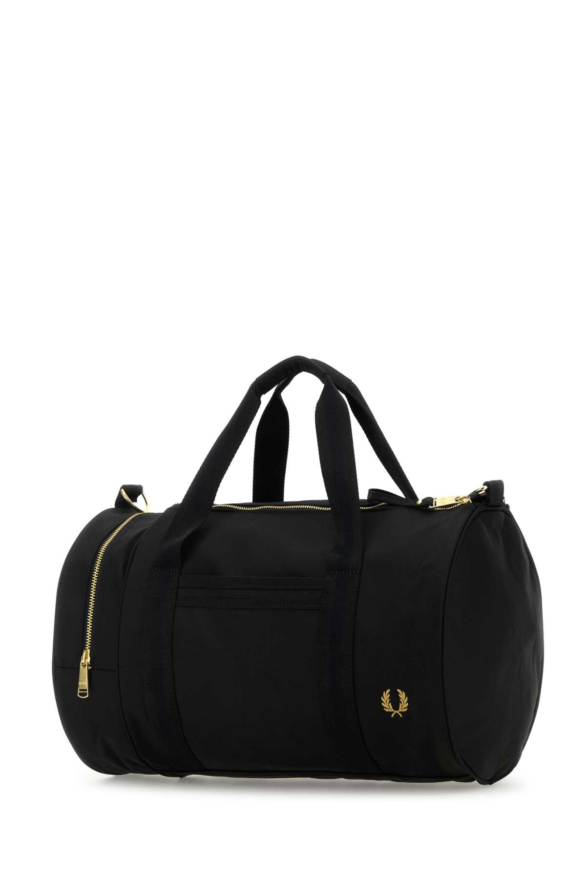 Fred Perry Travel Bag Featuring Gold-tone Hardware In Black