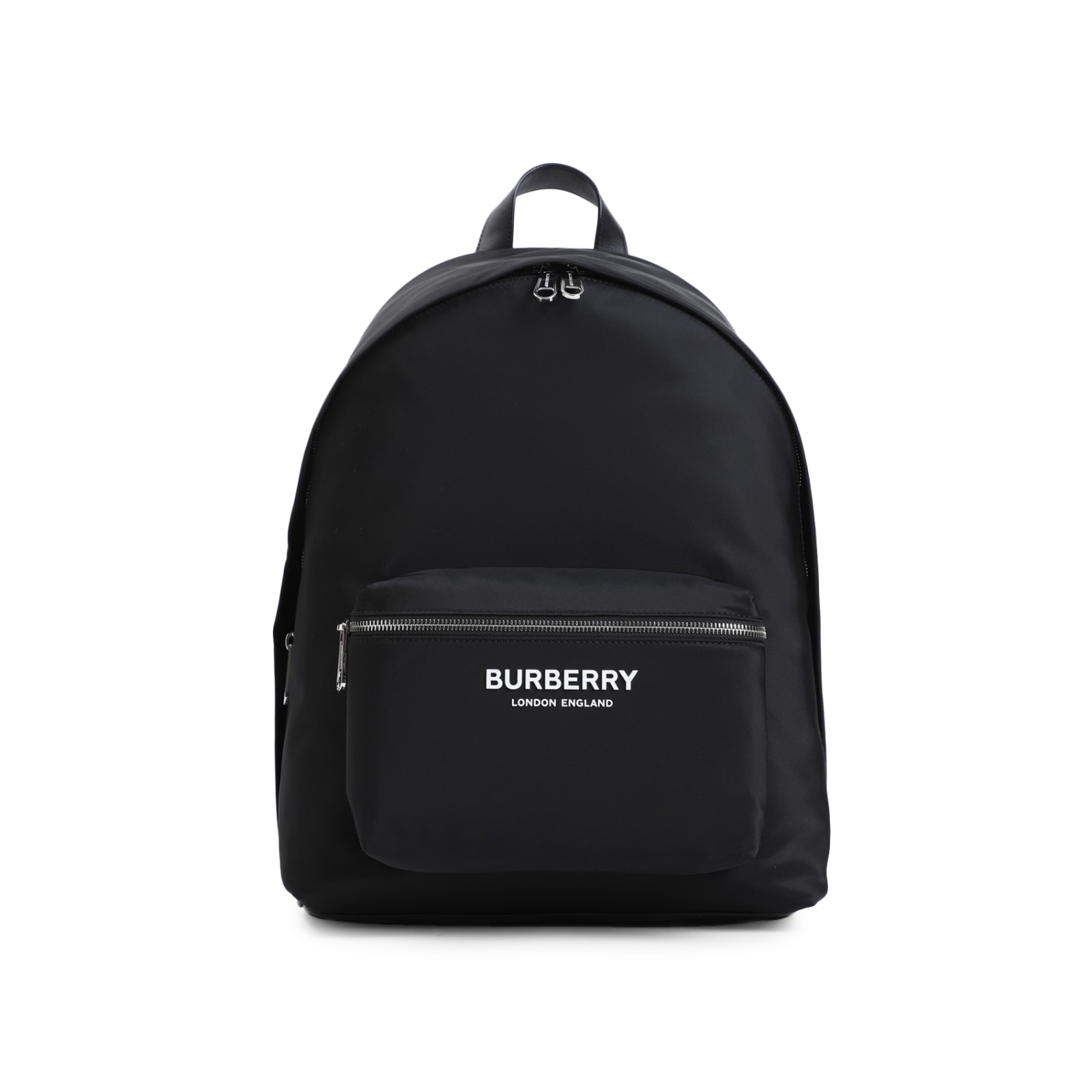 Shop Burberry Backpack In Black