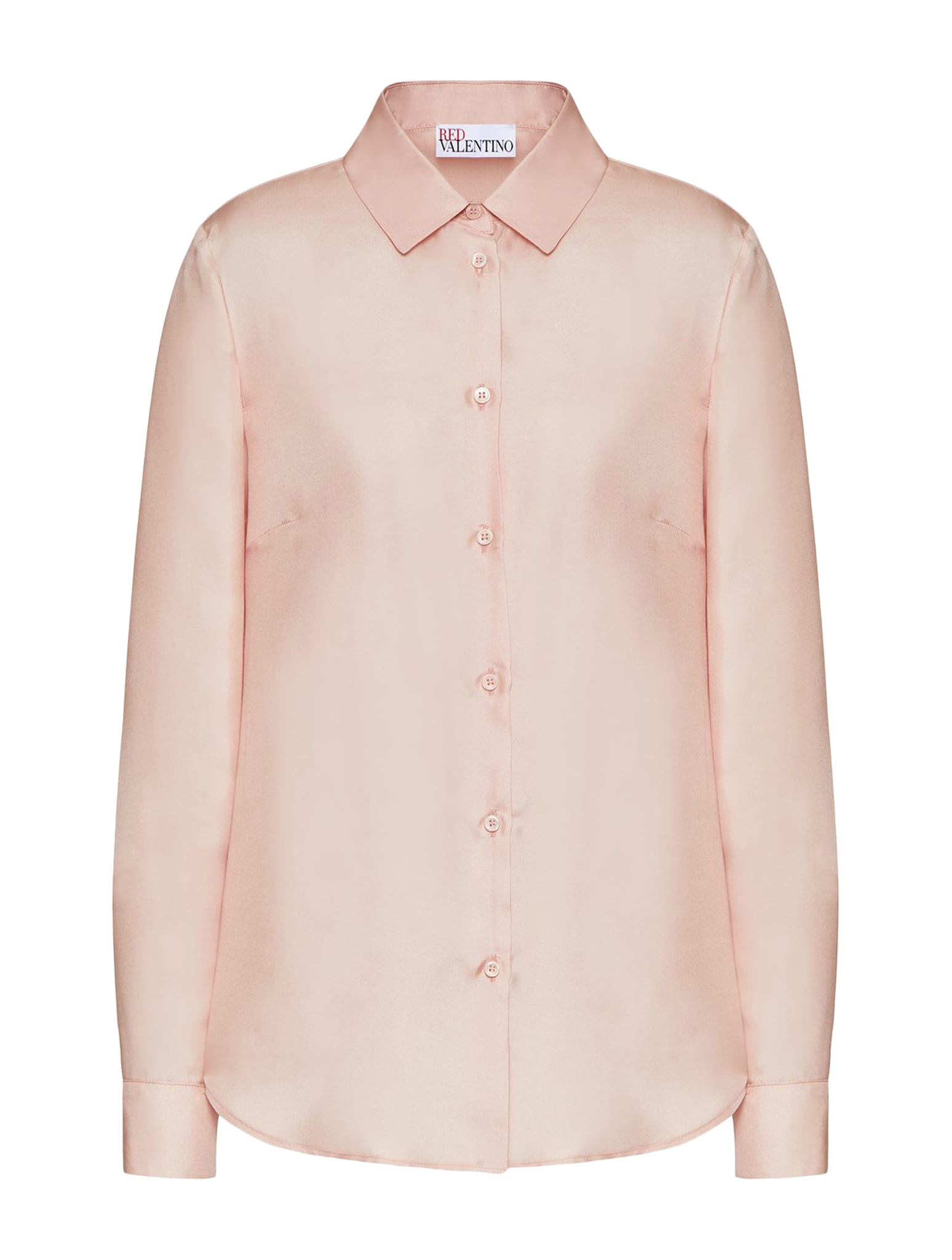 RED VALENTINO CAMICIA MANICHE LUNGHE SILK TWILL