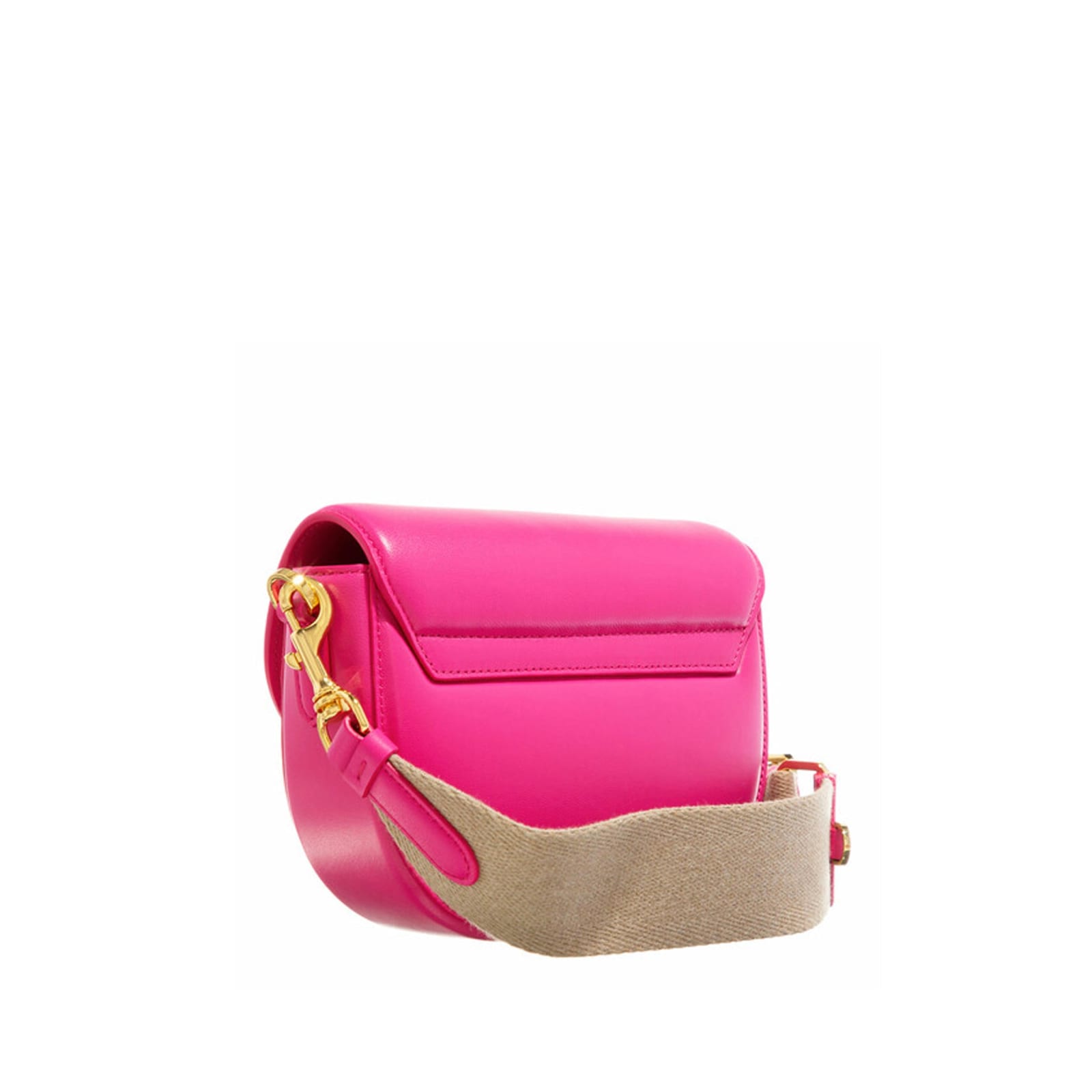 Shop Mcm Mode Travia Shoulder Bag In Pink
