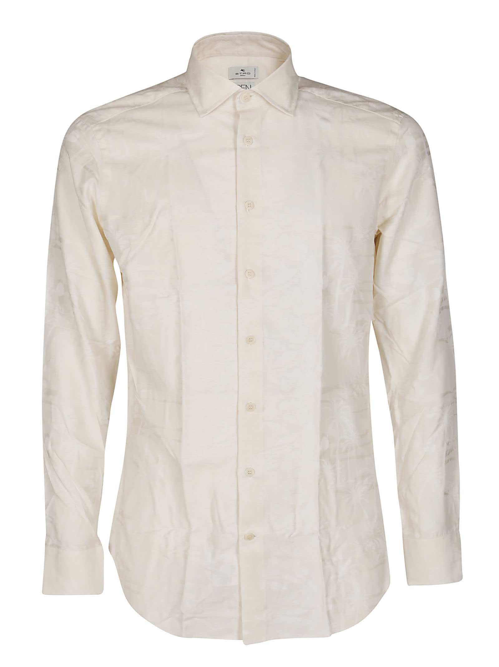 Etro Beige Viscose-blend Shirt