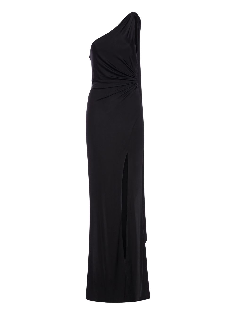 Tom Ford One-shoulder Evening Dress In Black