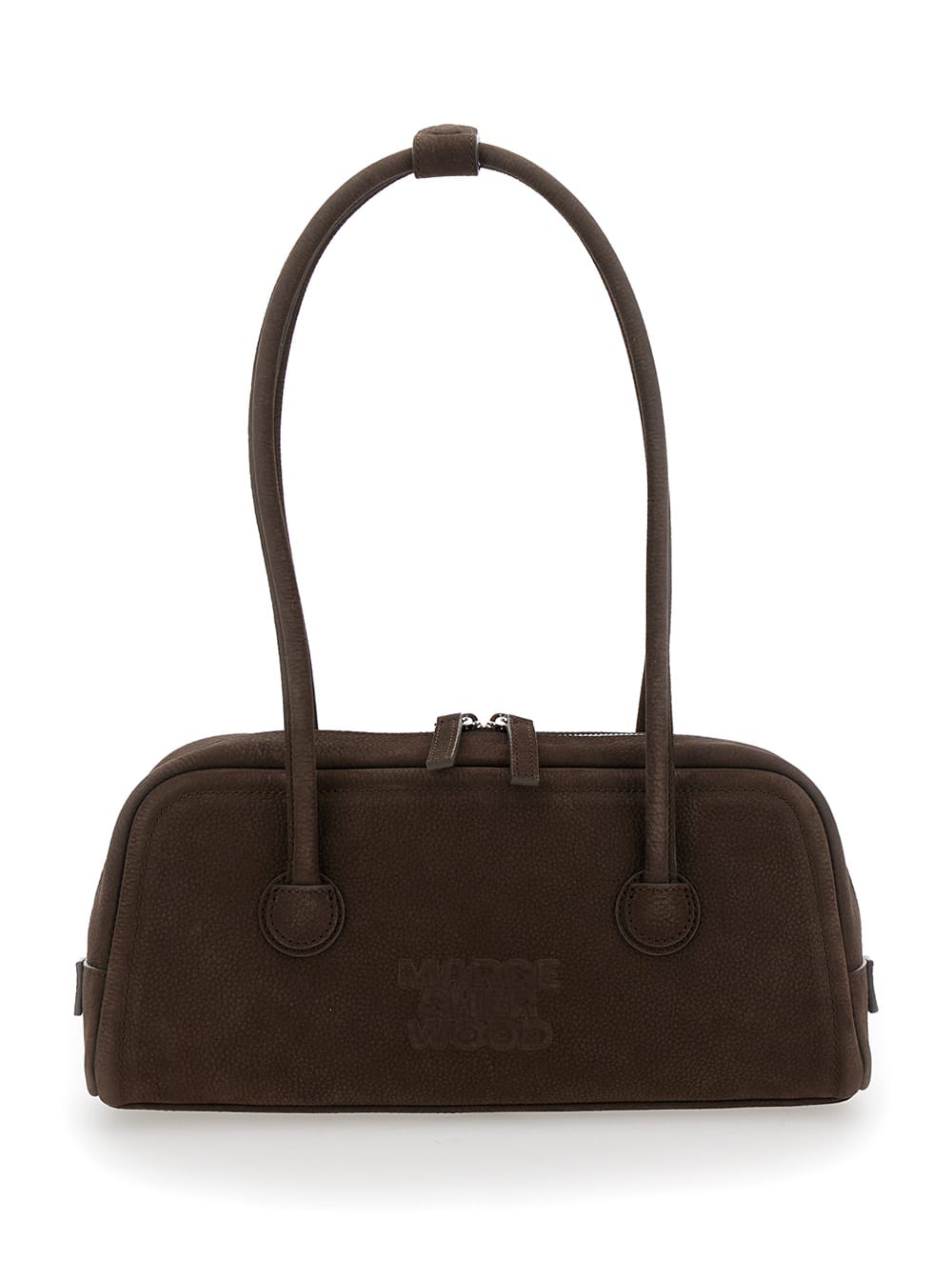 Margesherwood Soft Baguette Bag In Black