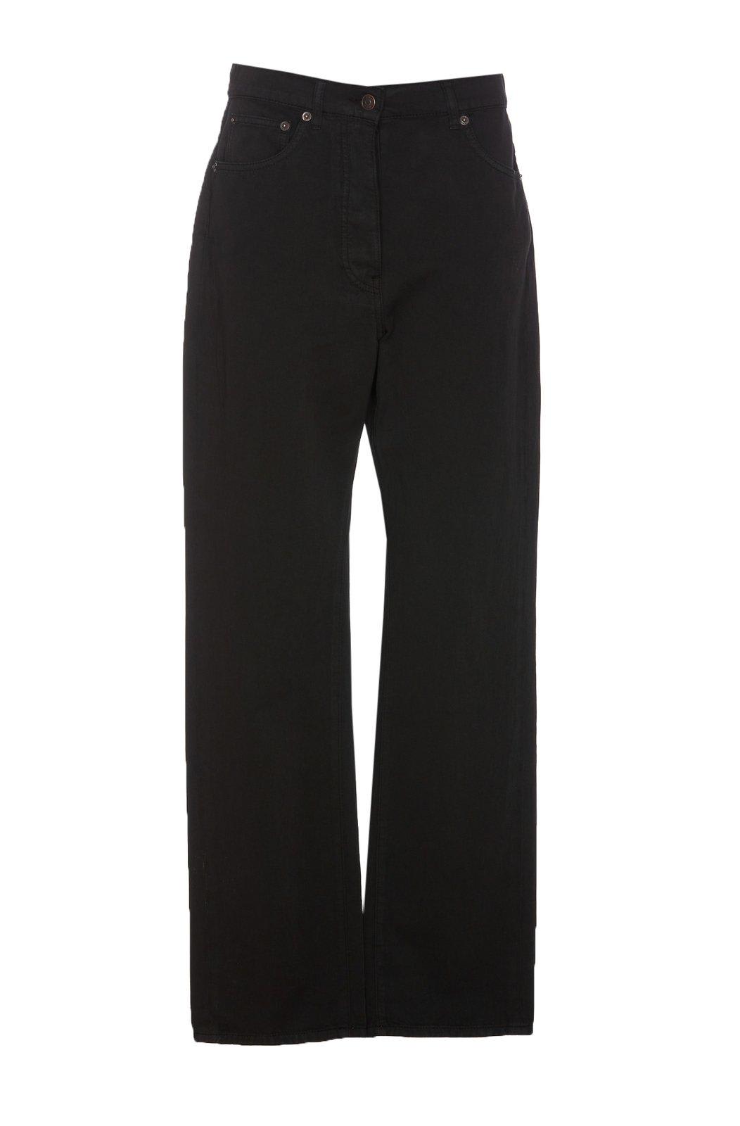 Shop The Row Straight-leg Jeans In Blk
