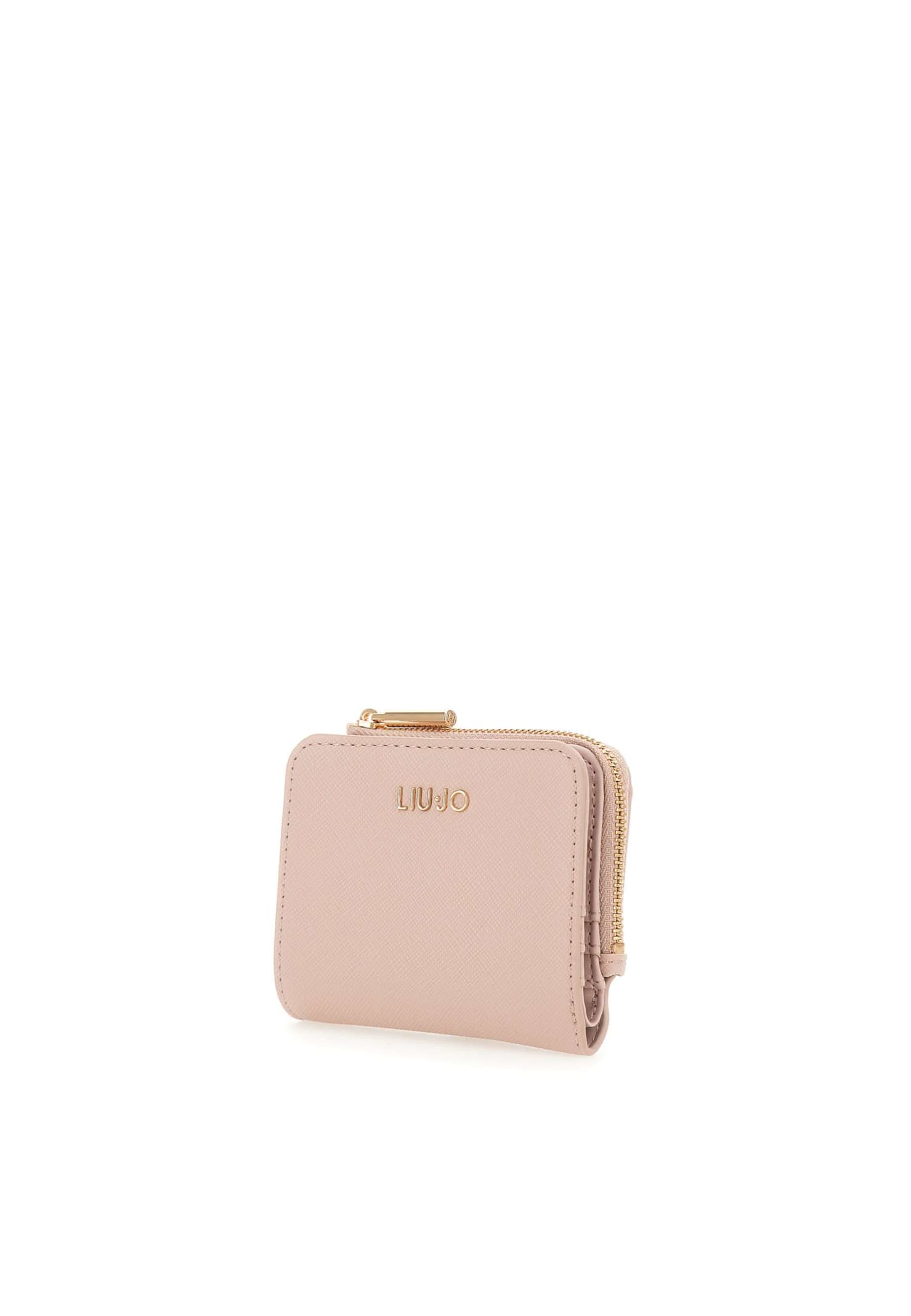 Shop Liu •jo Wallet Caliwen Liu-jo In Pink