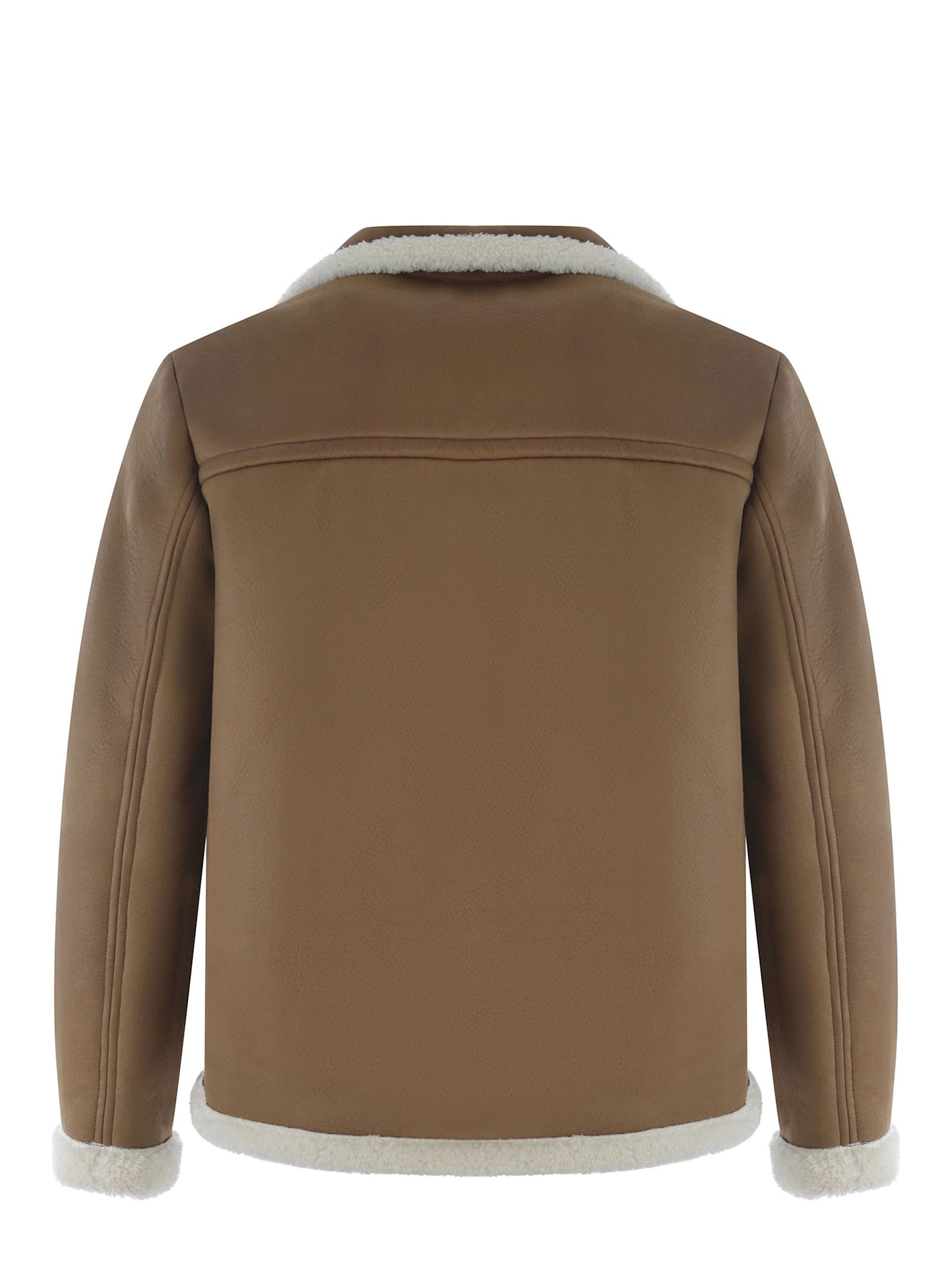 Shop Apc Jacket A.p.c. Made Of Soft Fabric In Camel