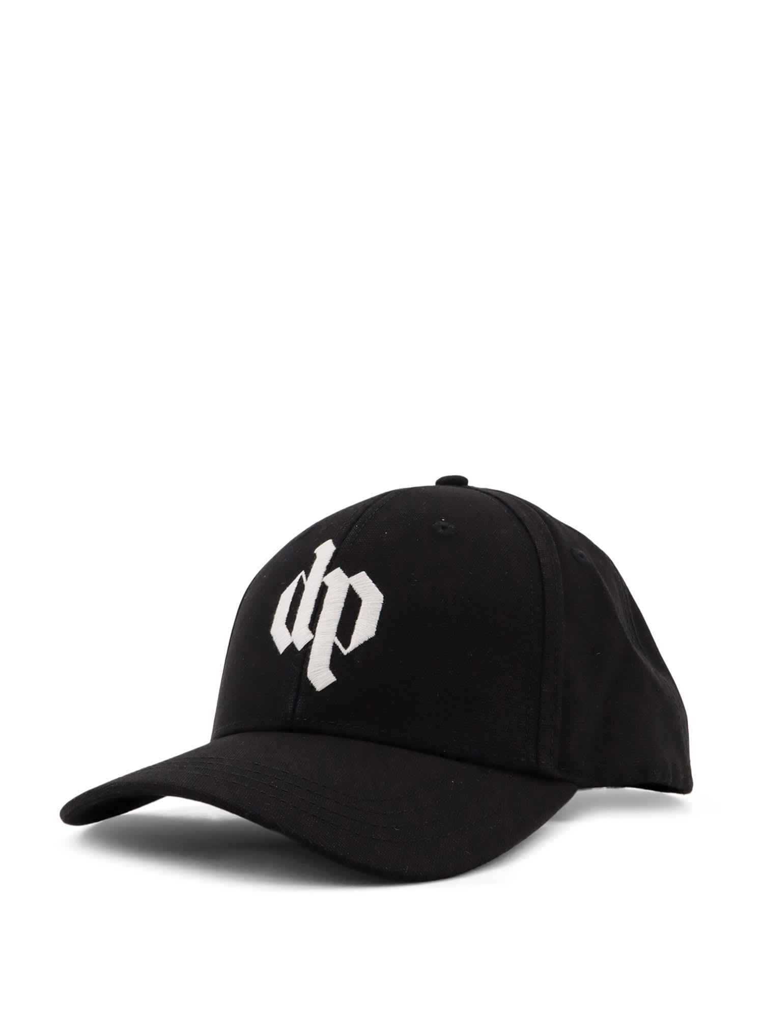 Darkpark Cotton Baseball Hat In Black