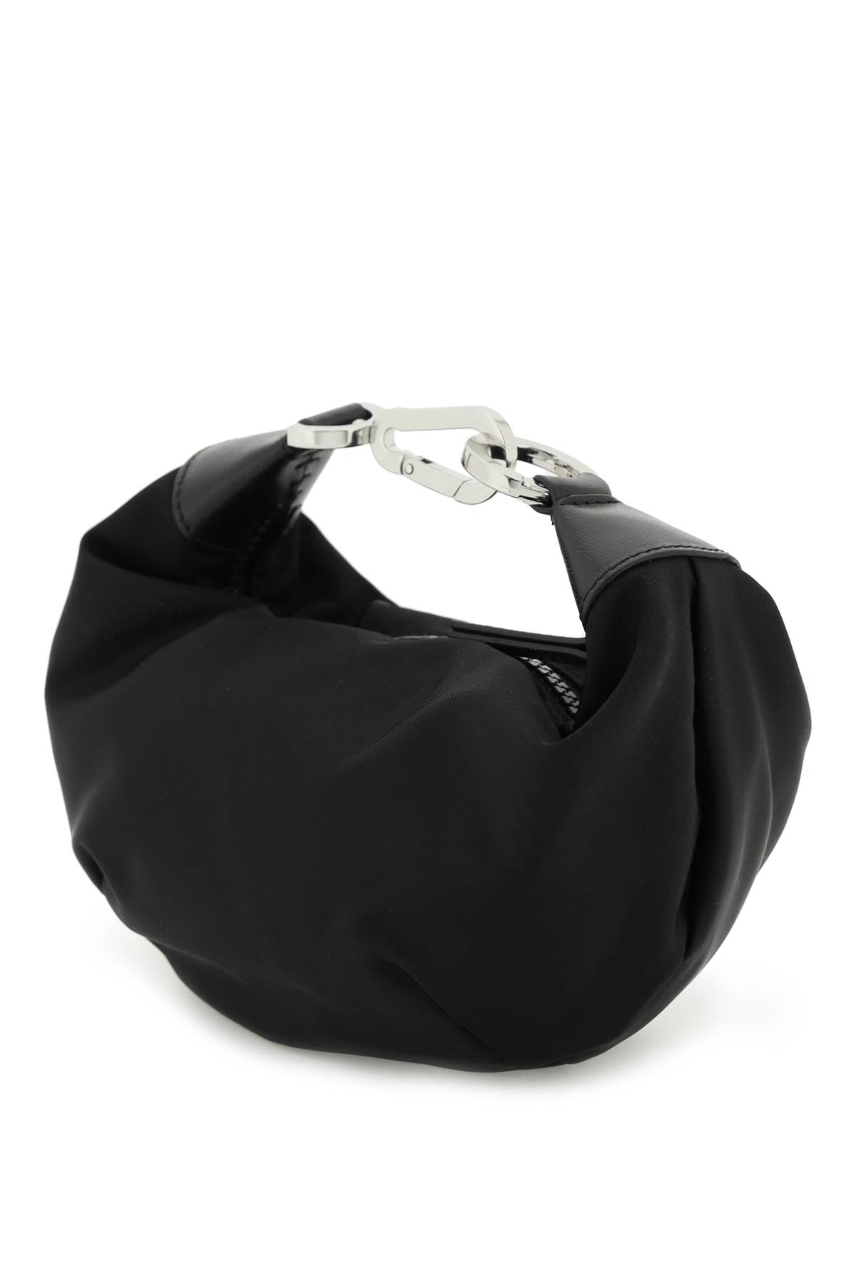 Palm Angels Hobo Palm Mini Handbag In Nero