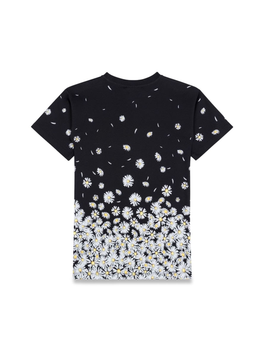 MOSCHINO DAISY DRESS IN BLACK