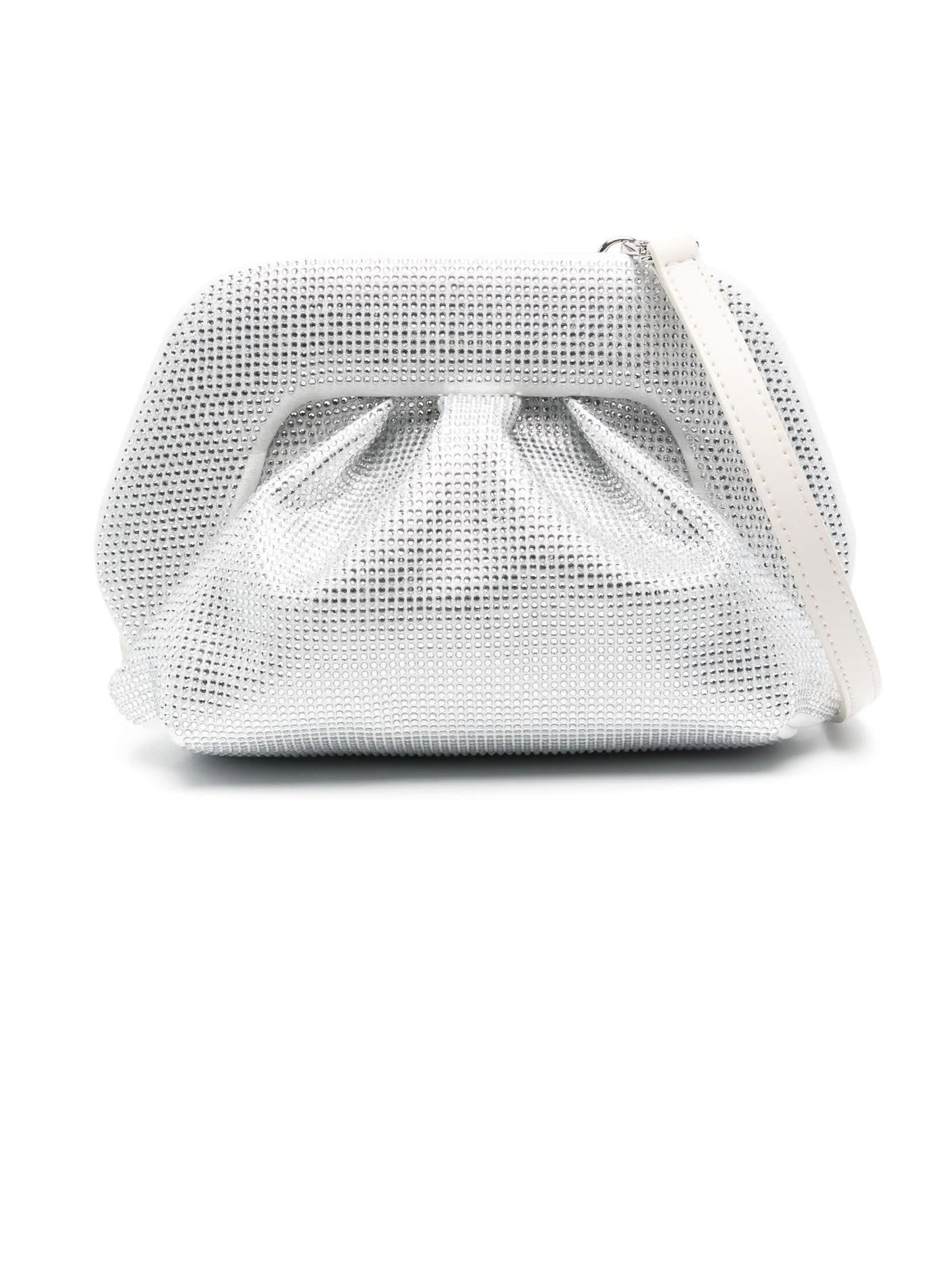 THEMOIRè Silver Gea Clutch Bag