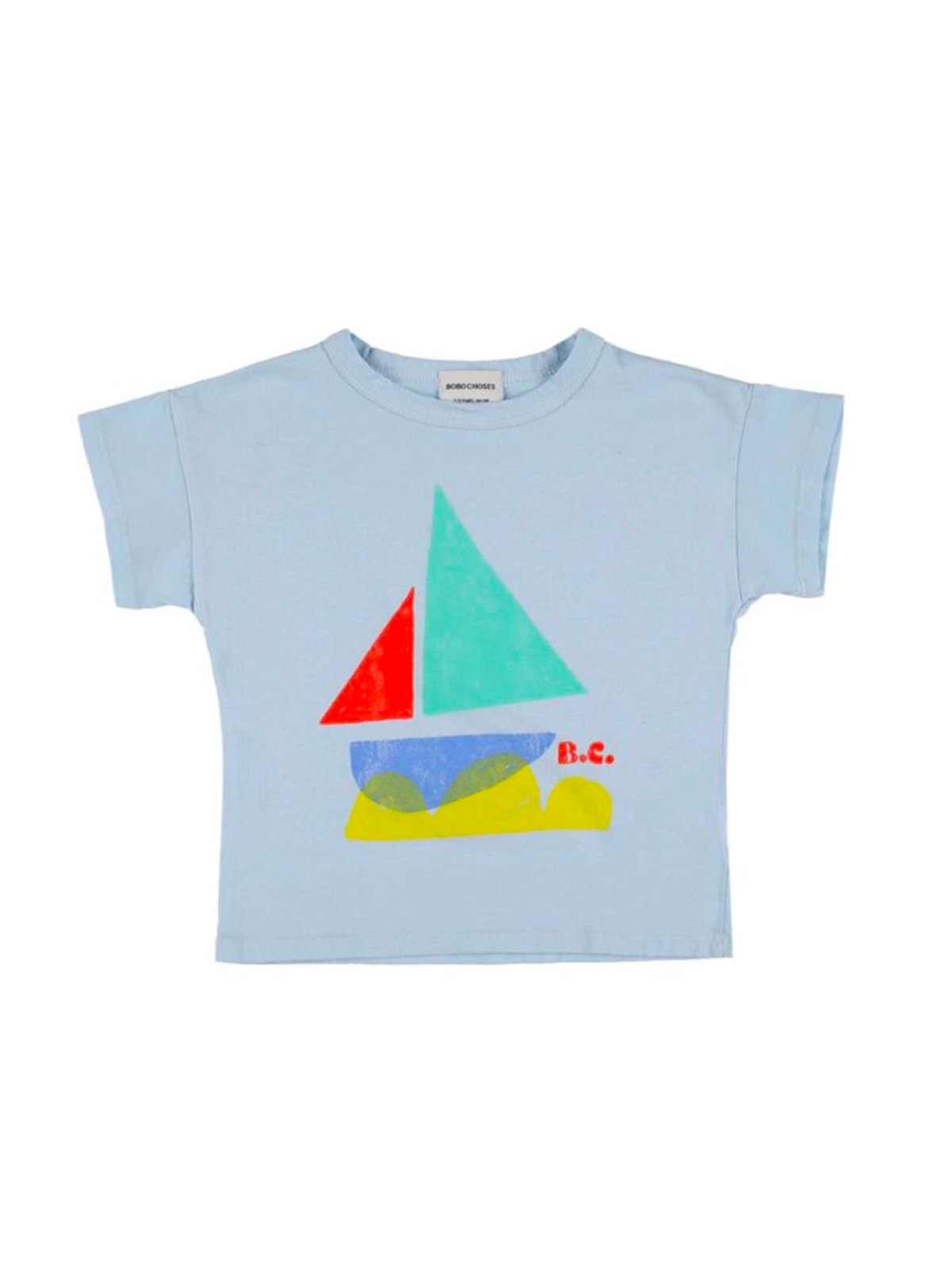 Bobo Choses Babies' Multicor Sail Boat T-shirt