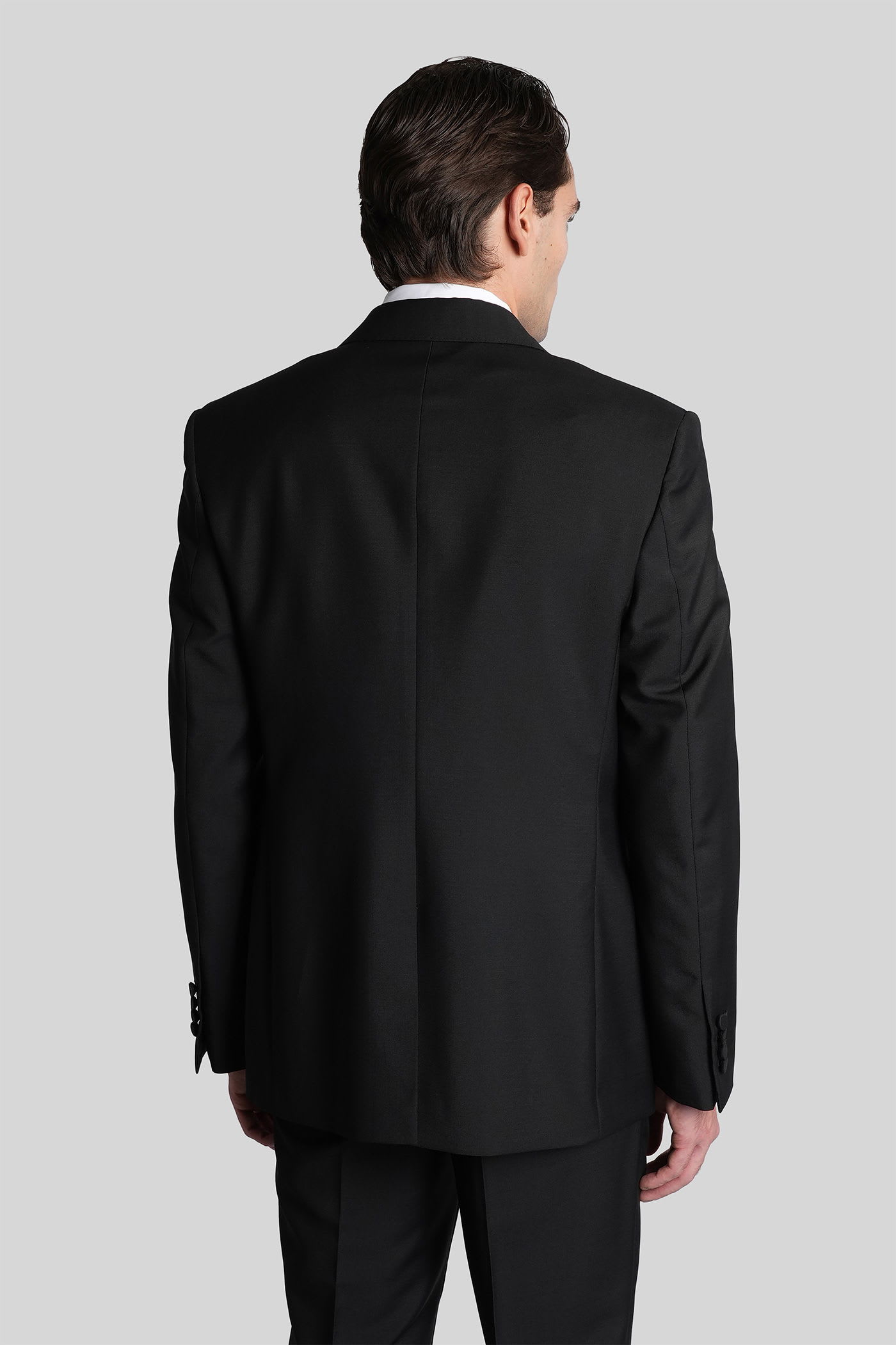 Givenchy Wool And Mohair Blazer In Black