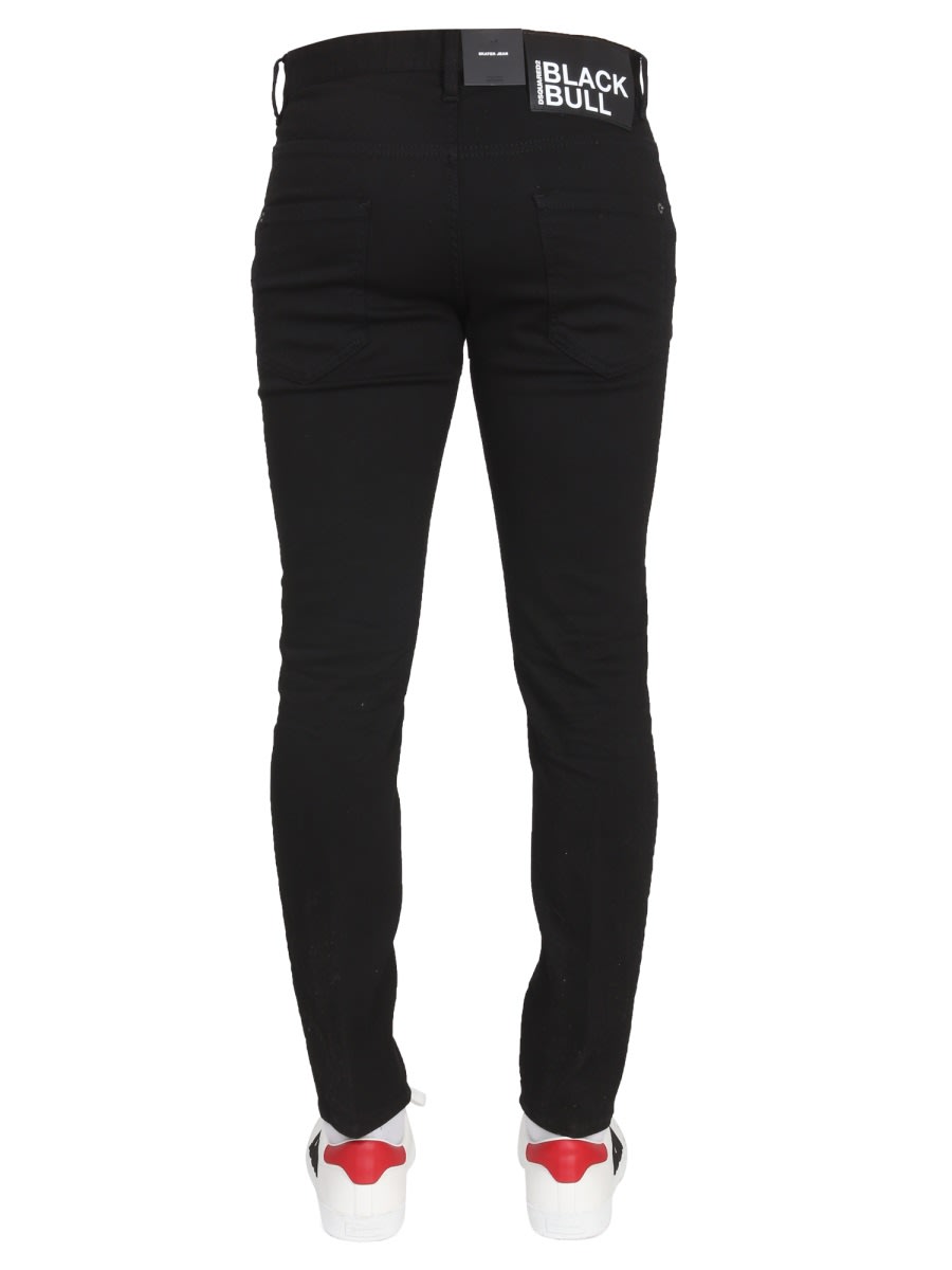 Shop Dsquared2 Skater Jeans In Black