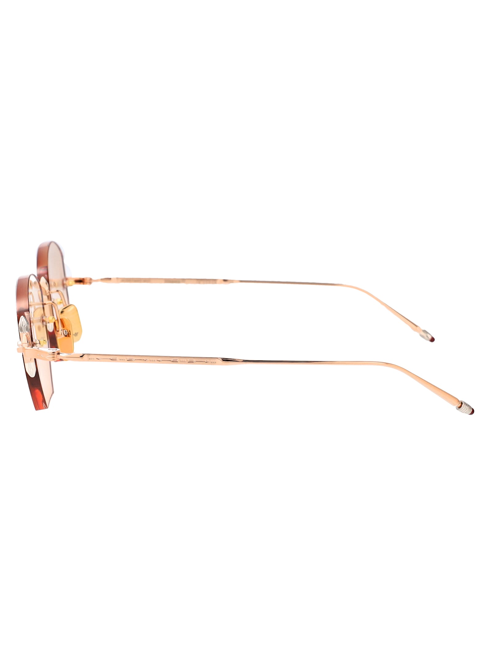 Shop Jacques Marie Mage Oatman Sunglasses In Rose Gold