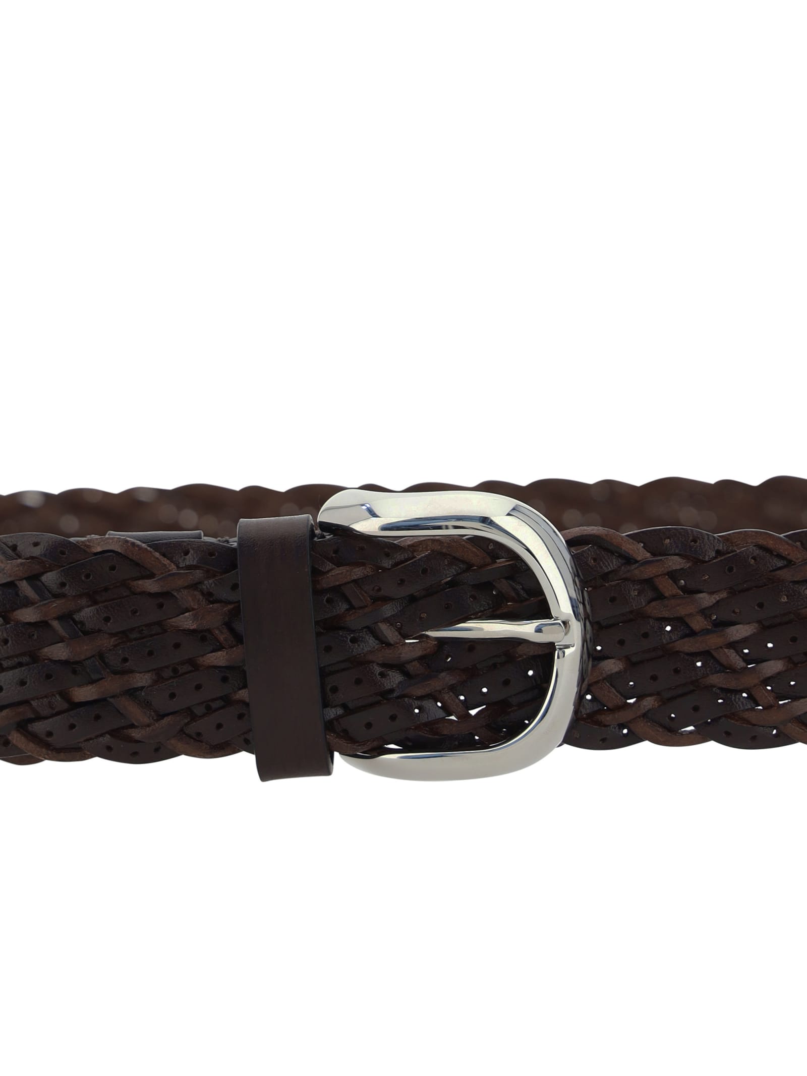 Shop Brunello Cucinelli Belt In Testa Di Moro