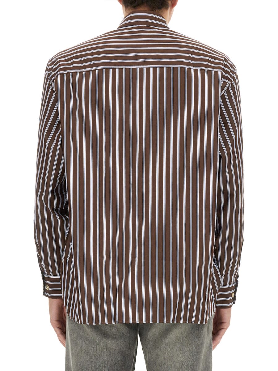 Sunflower Long-sleeved Shirt In Brown