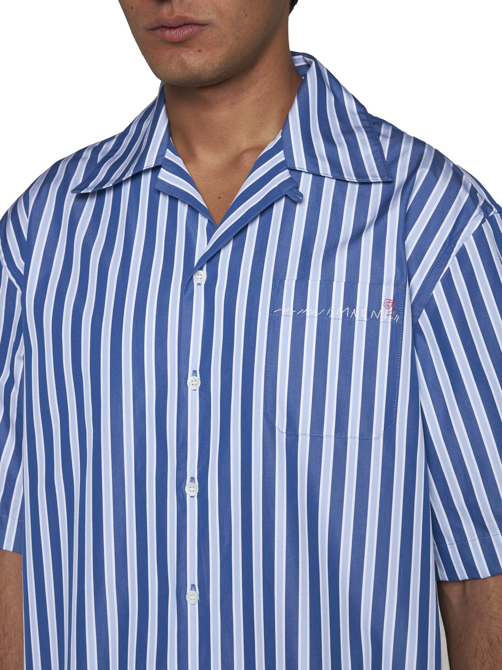 Shop Marni Shirt In Blue