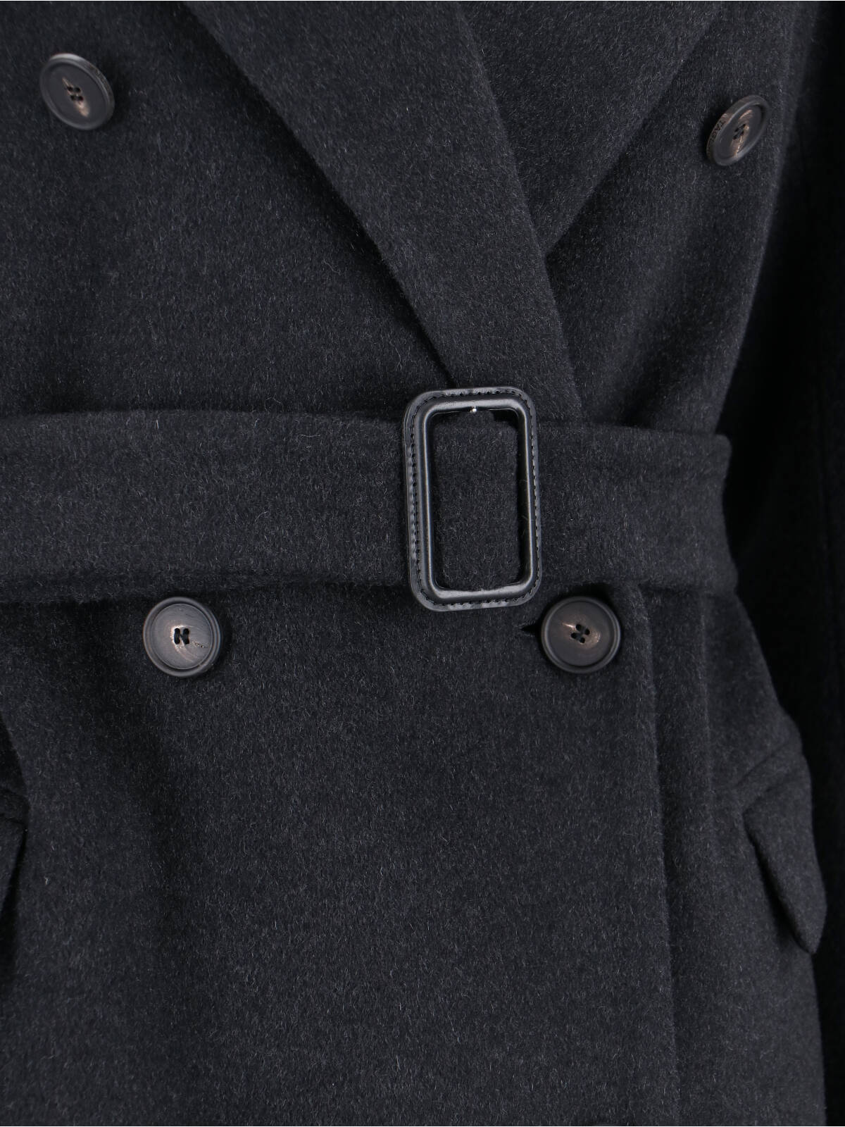 Tagliatore Structured Double-breasted Jacket With Flap Pockets In Black