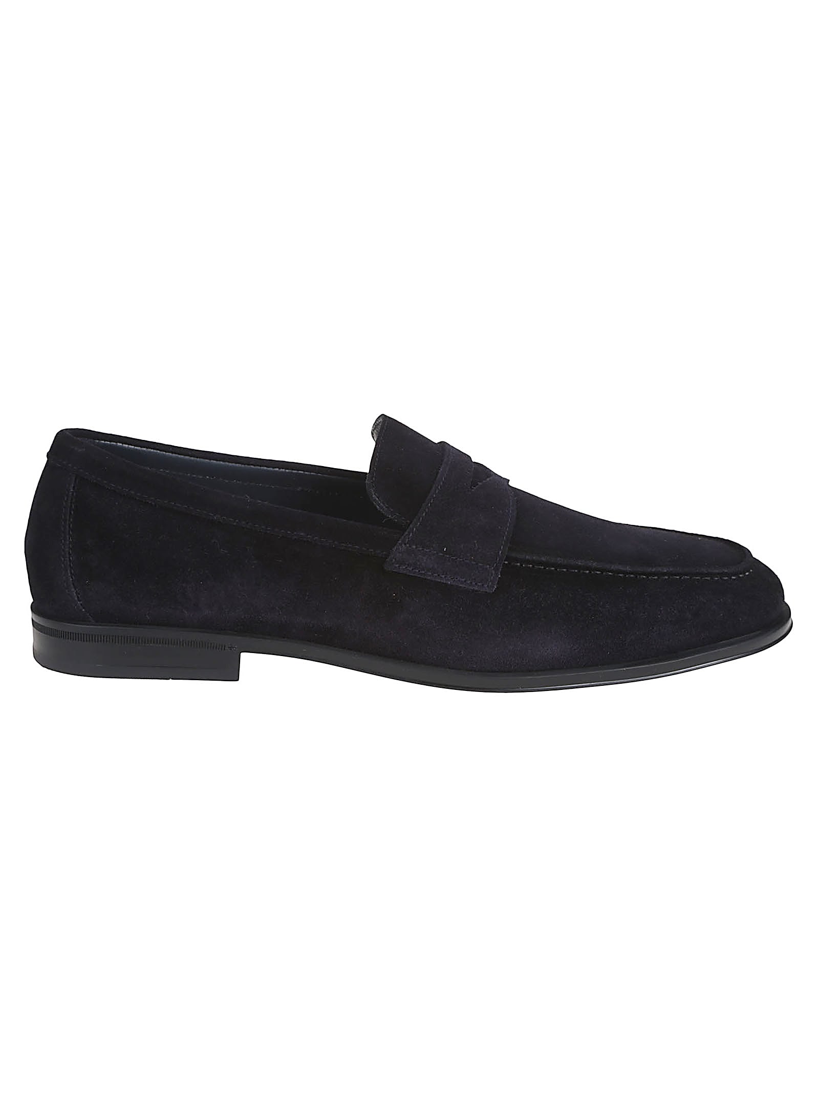 Doucal's 'standford' Black Slip-on Loafers