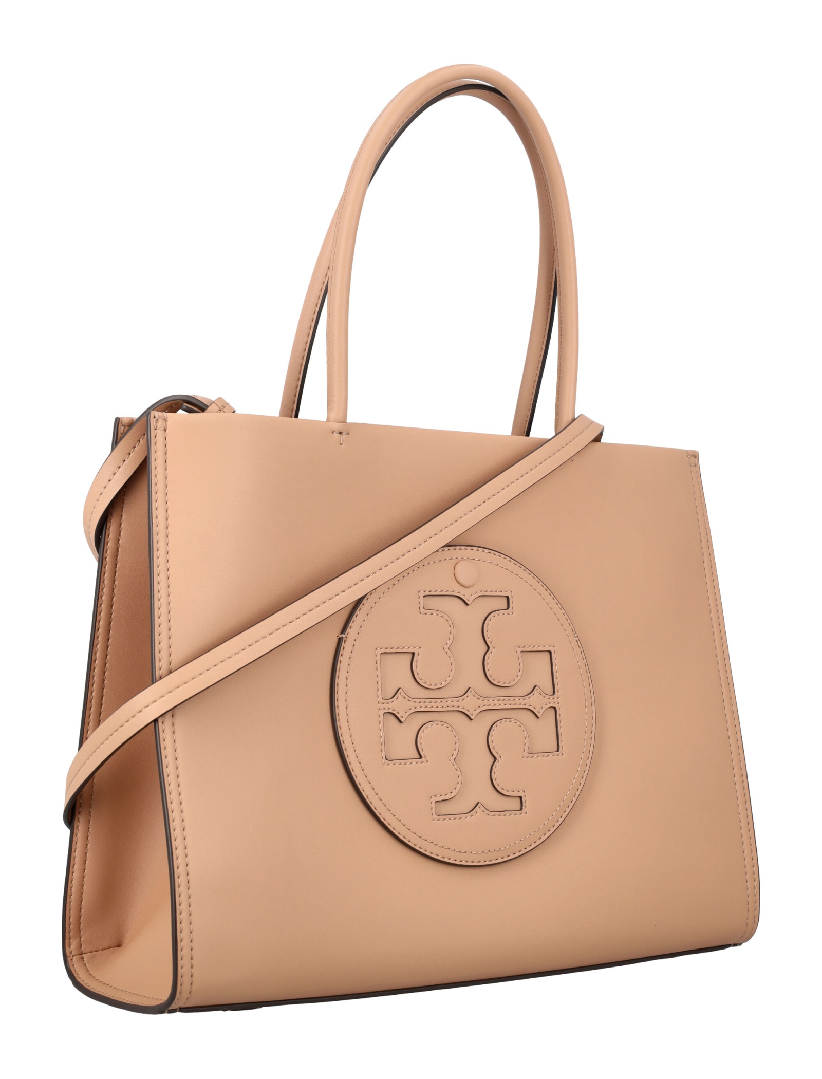 Shop Tory Burch Ella Bio Small Tote Bag In Light Sand