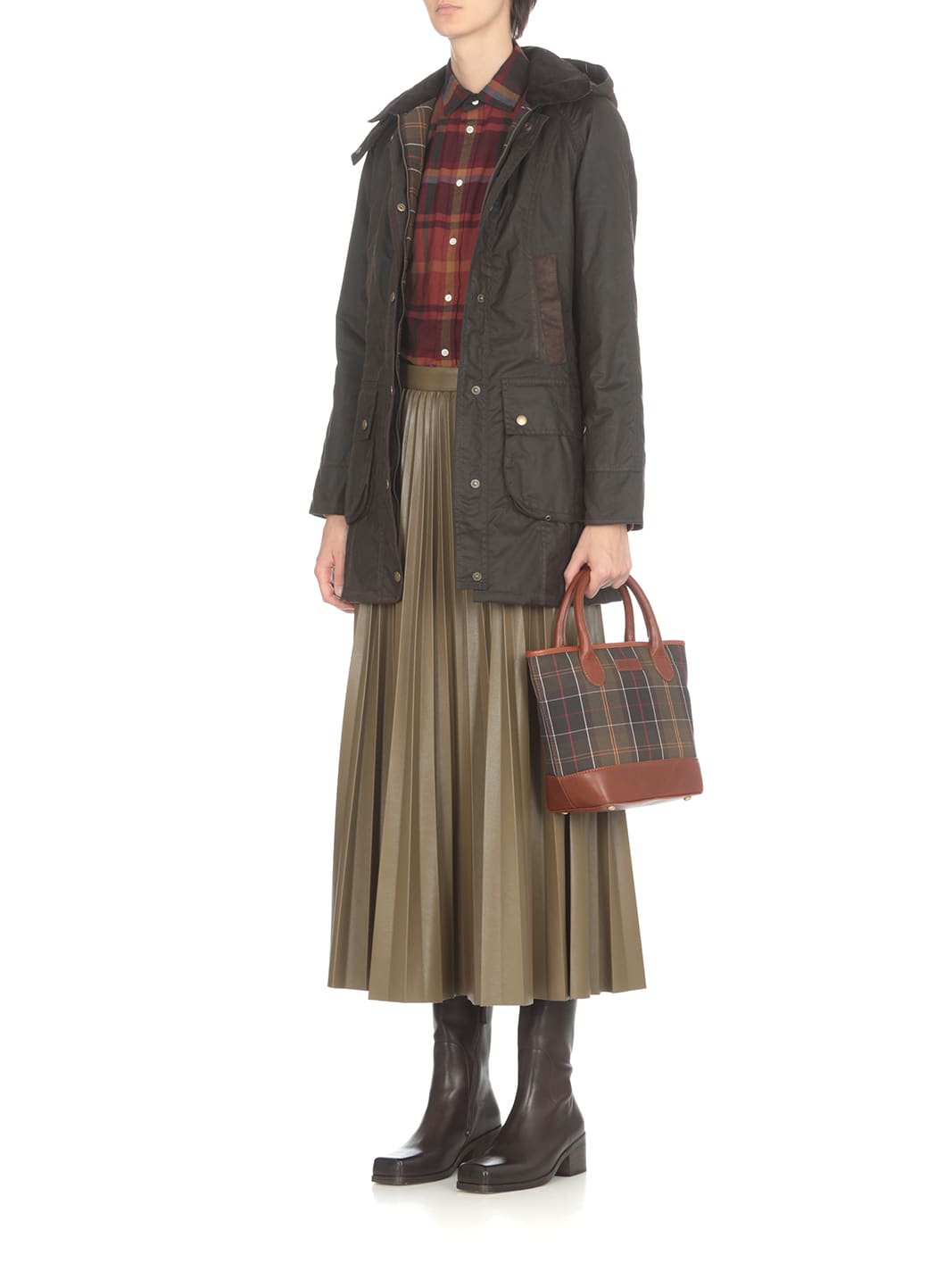 Barbour Bower Classic Jacket In Brown