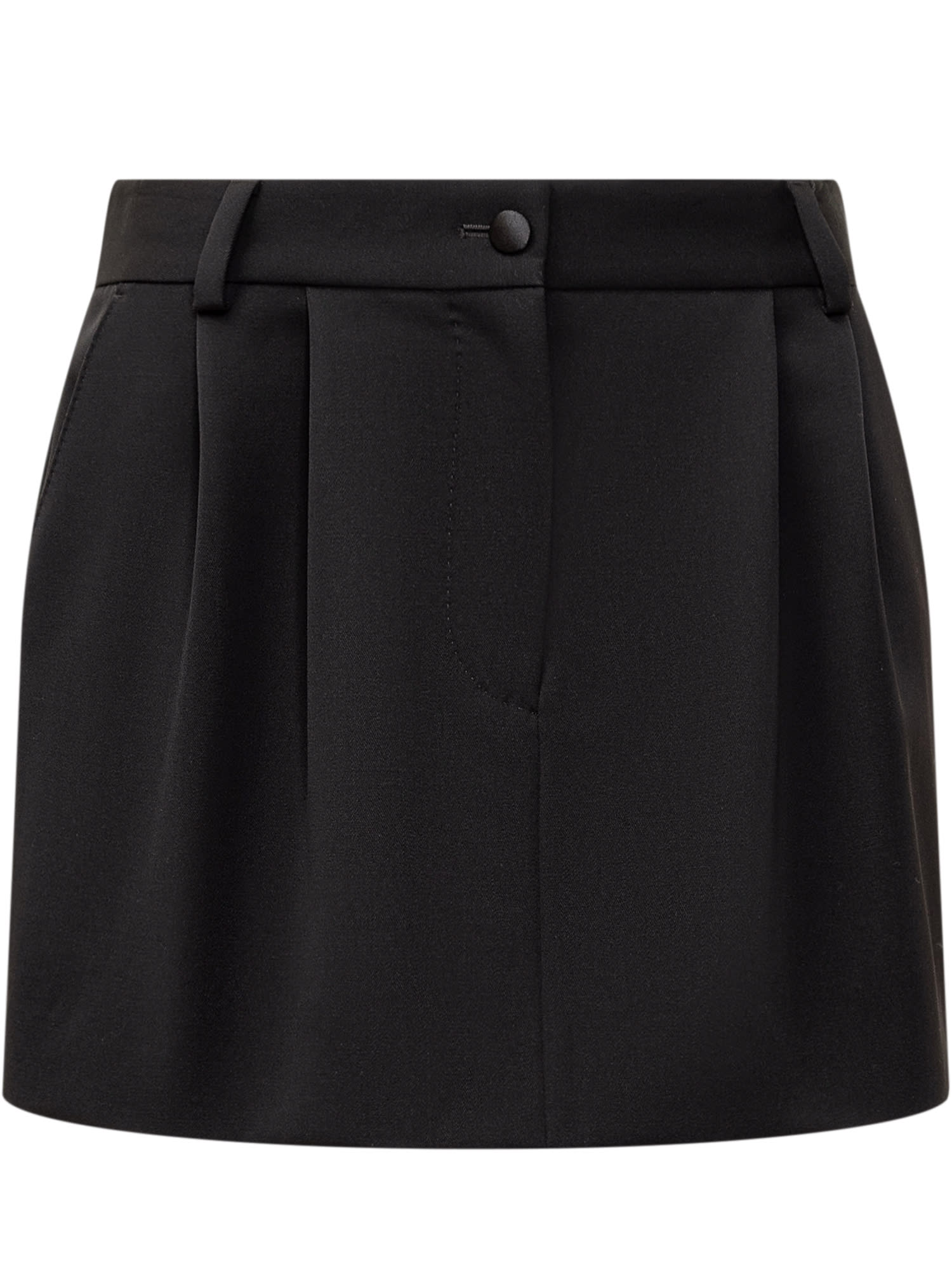 Shop Dolce & Gabbana Skirt In Nero