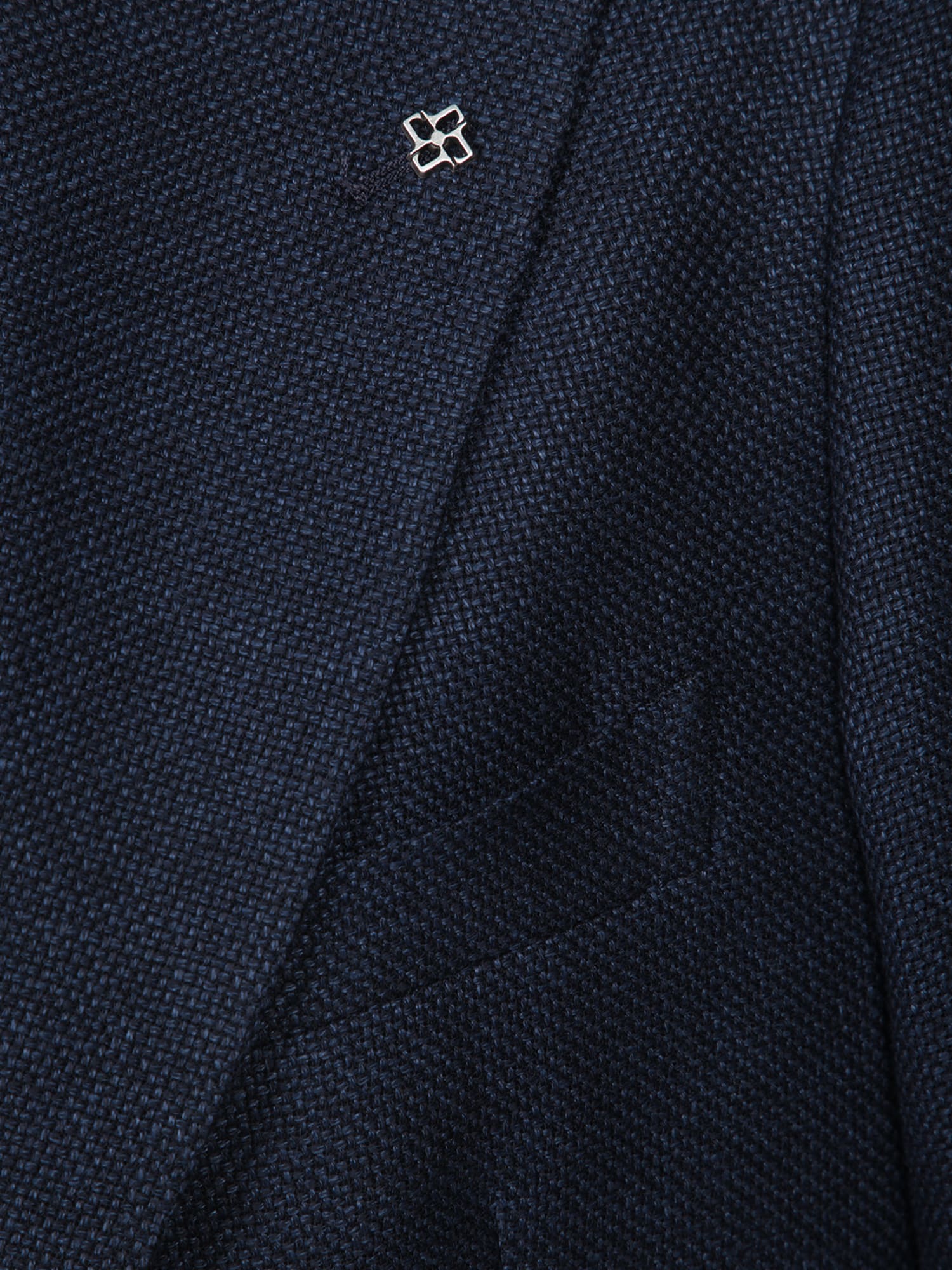 Shop Tagliatore Blue Stuoia Jacket