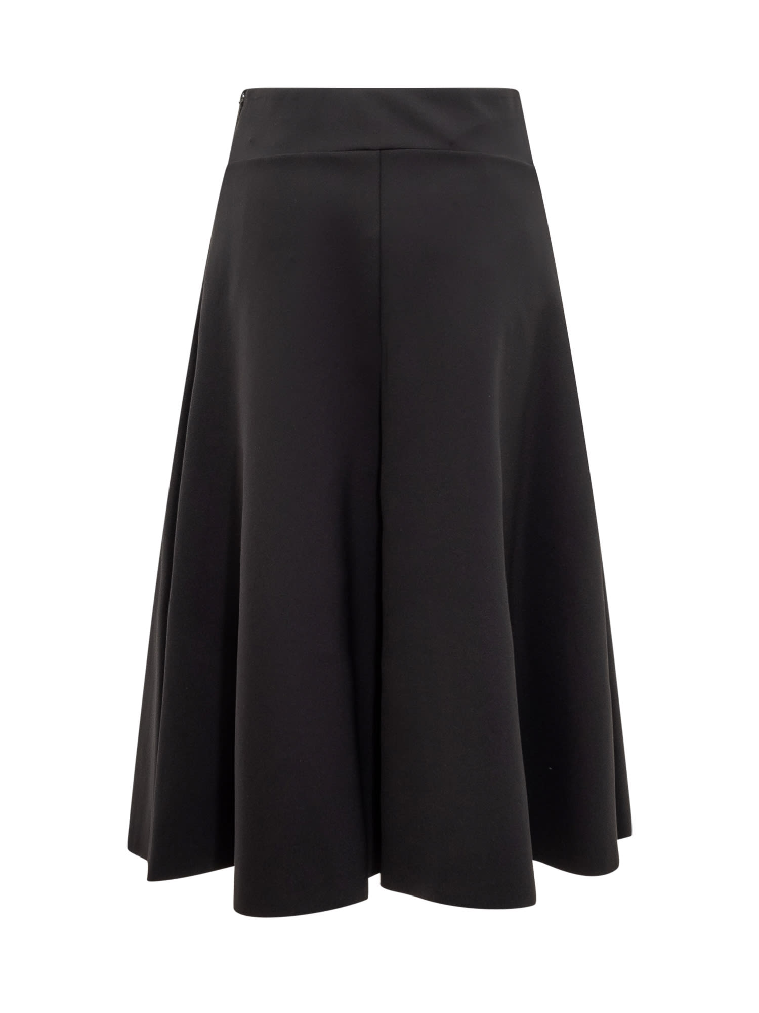 Shop Philosophy Di Lorenzo Serafini Scuba Skirt In Nero