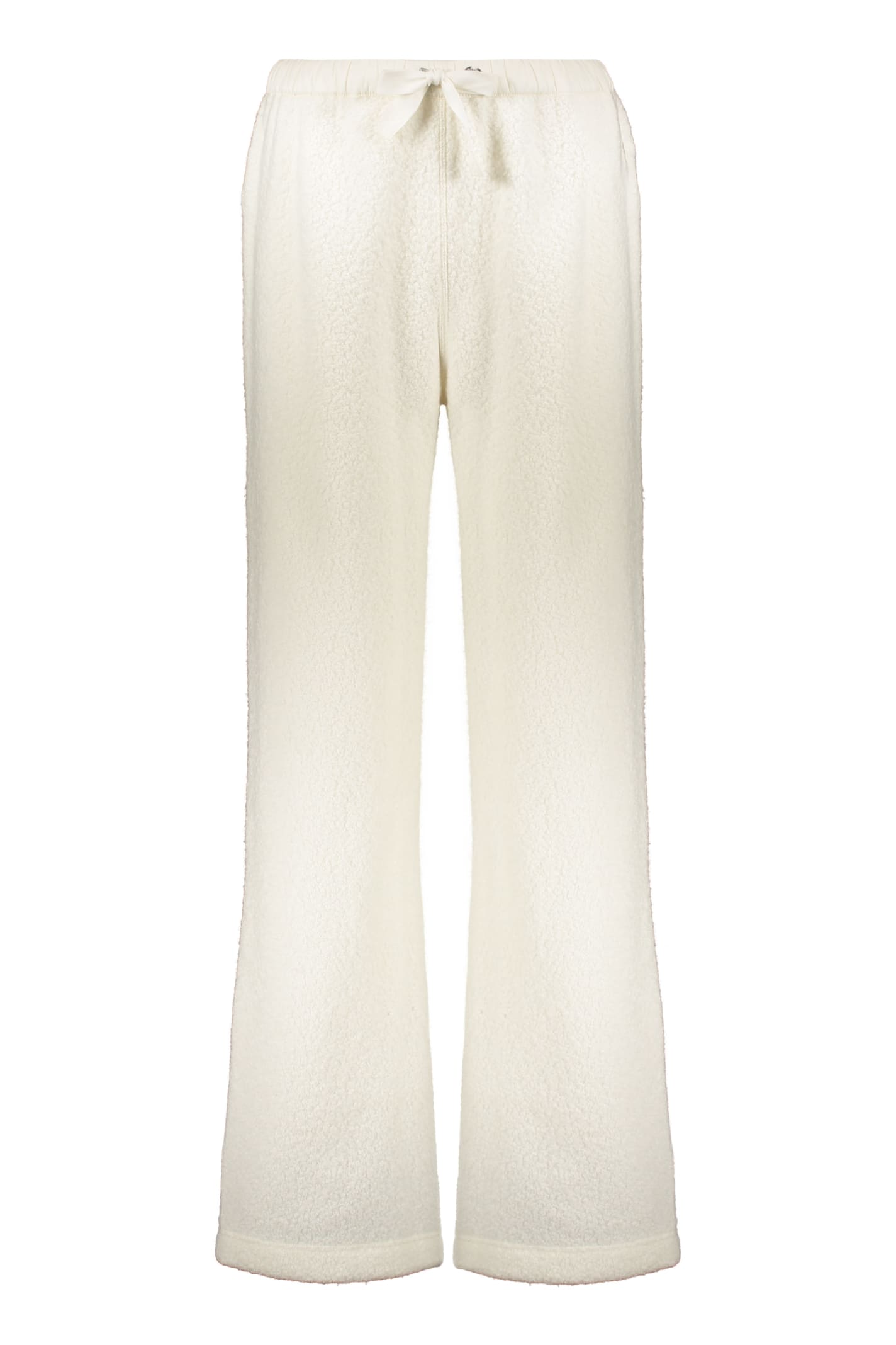 Shop Parajumpers Shino Wool Track Pants In Ivory