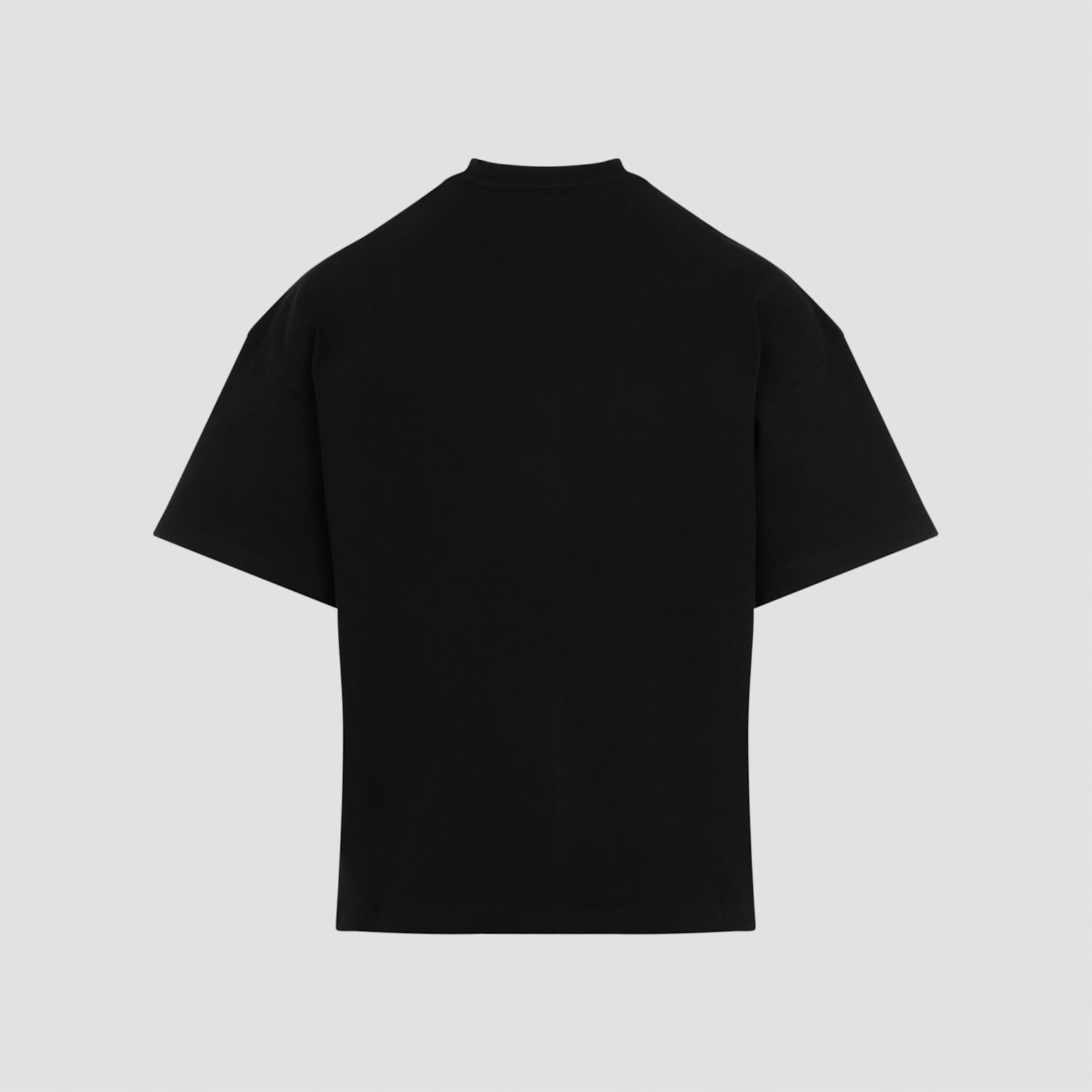 Shop Jil Sander Cotton T-shirt In Black