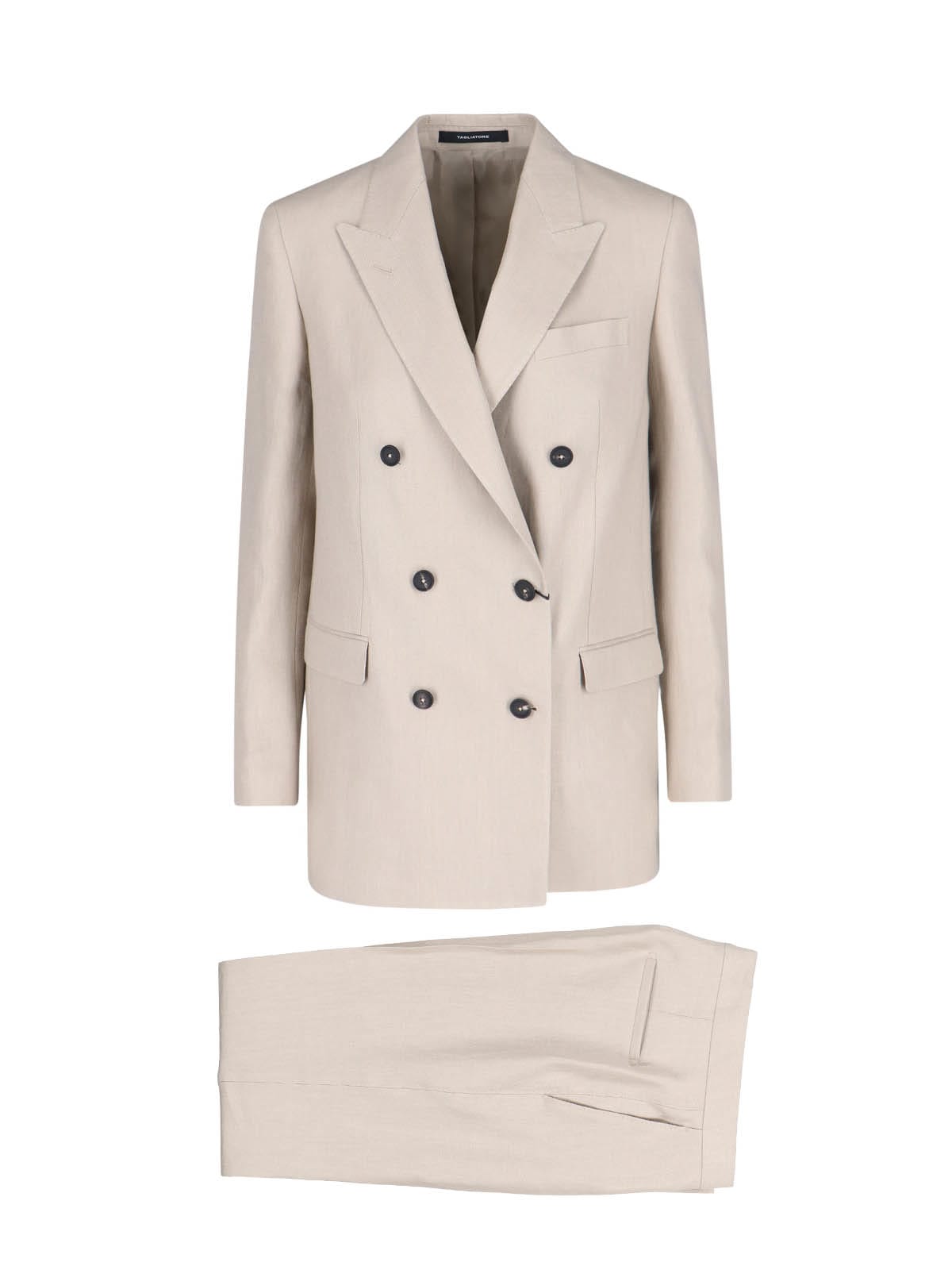 Tagliatore Knee Length Suit Back Vent
