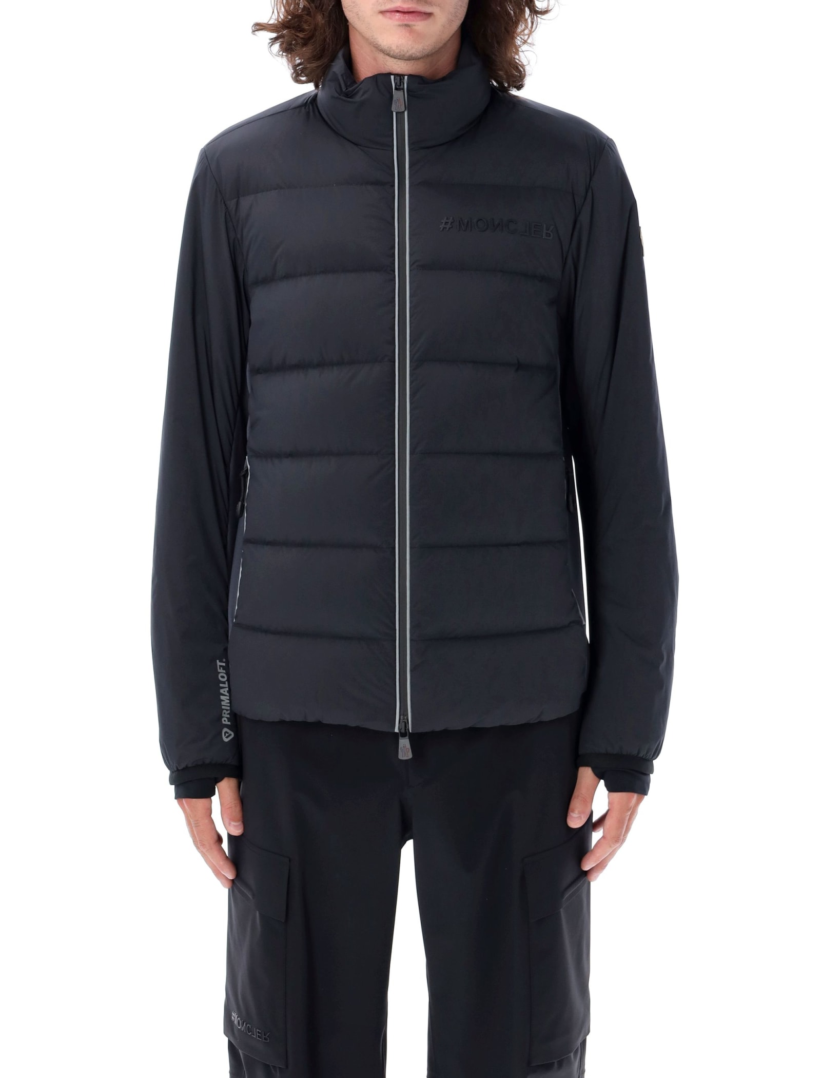 Moncler Pocol Mid Layer In Dark Navy