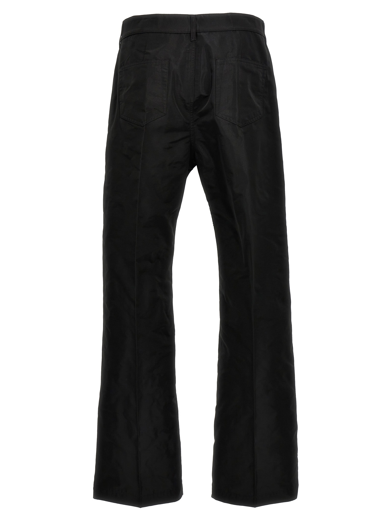 Shop Rick Owens Geth Jeans Pants In Black