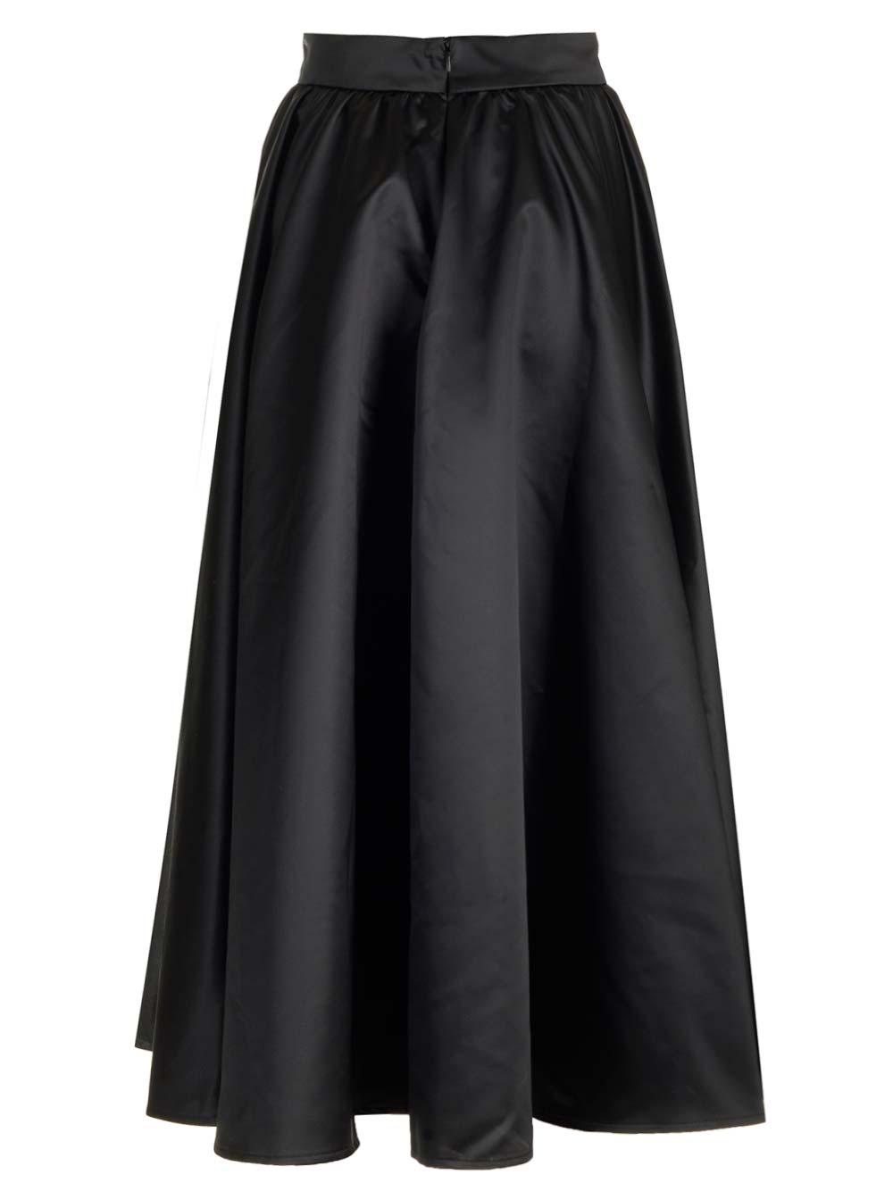 Shop Patou Volume Maxi Skirt In B Black