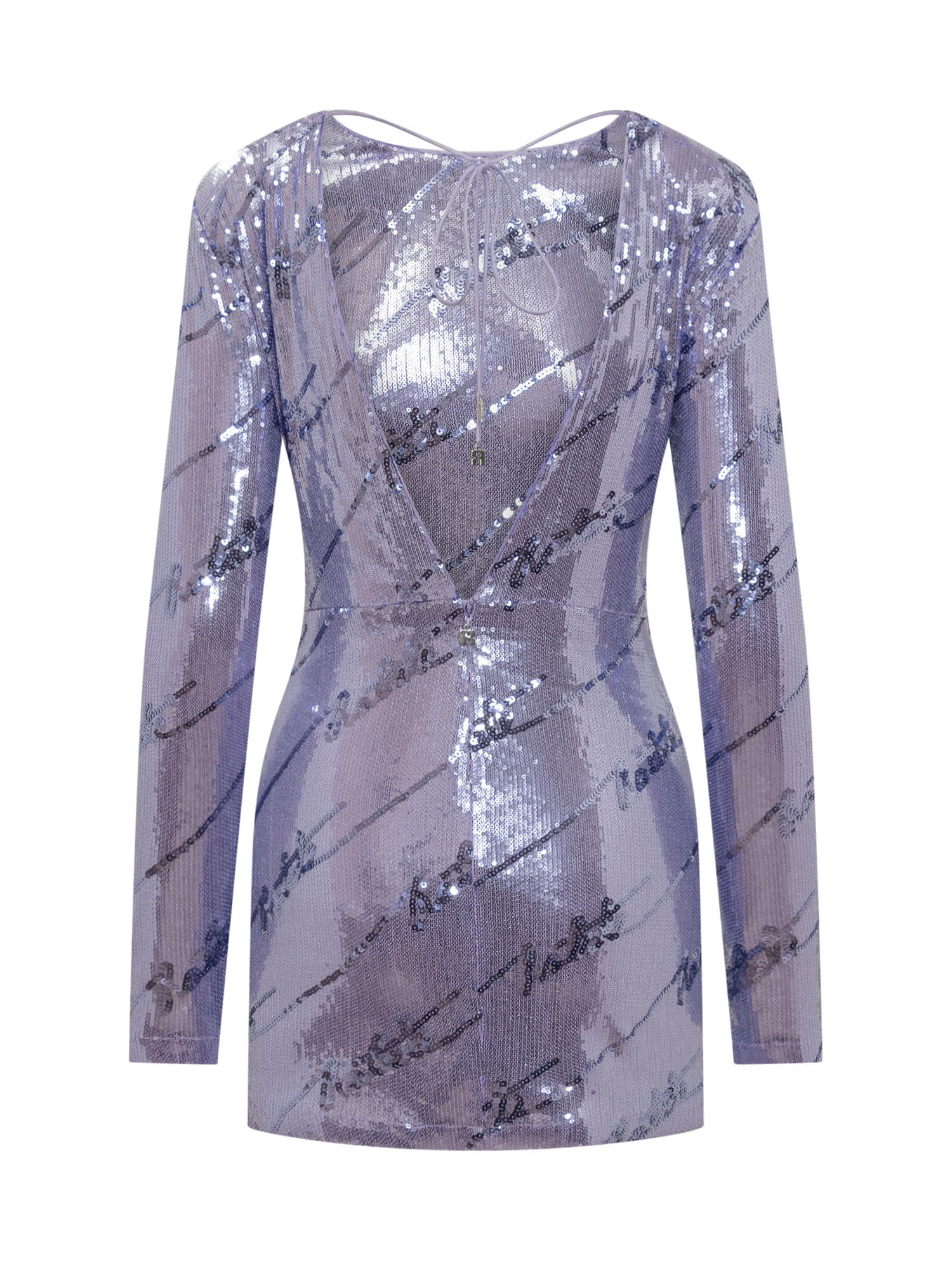 ROTATE BIRGER CHRISTENSEN SEQUIN MINI DRESS L/S