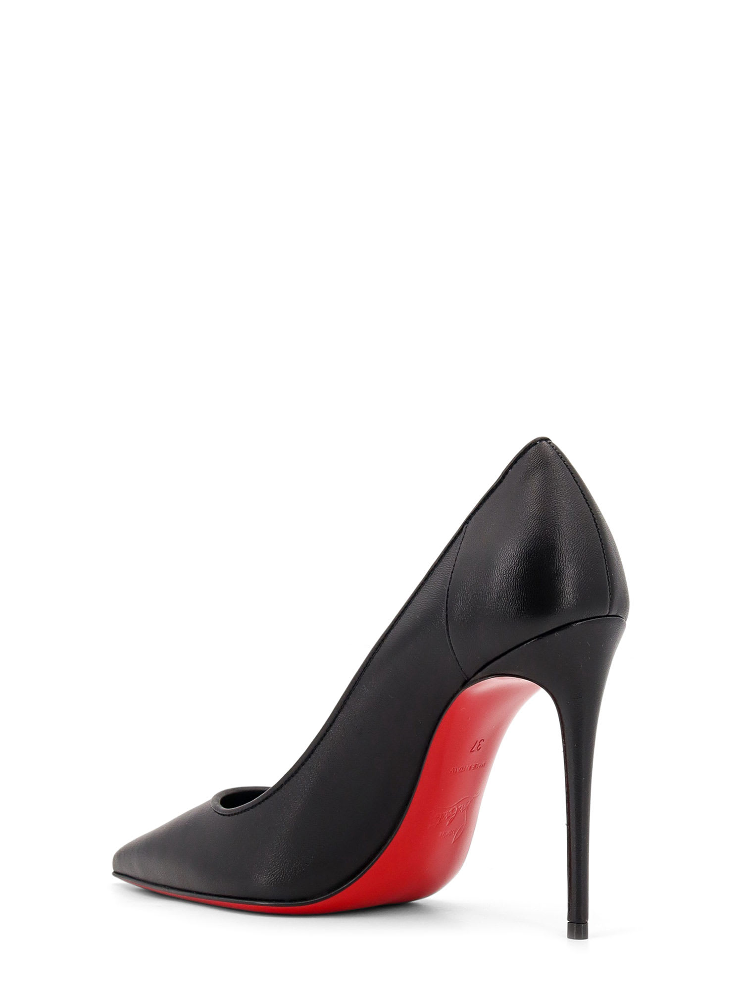 Christian Louboutin Sporty Kate 100 Black Nappa/lining Pumps In Black