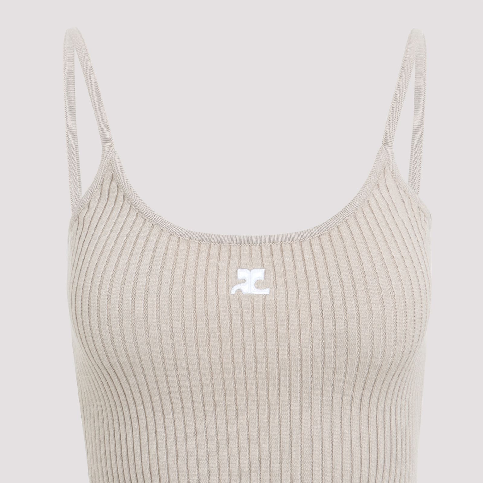 Courrèges Courreges Top In Cappuccino