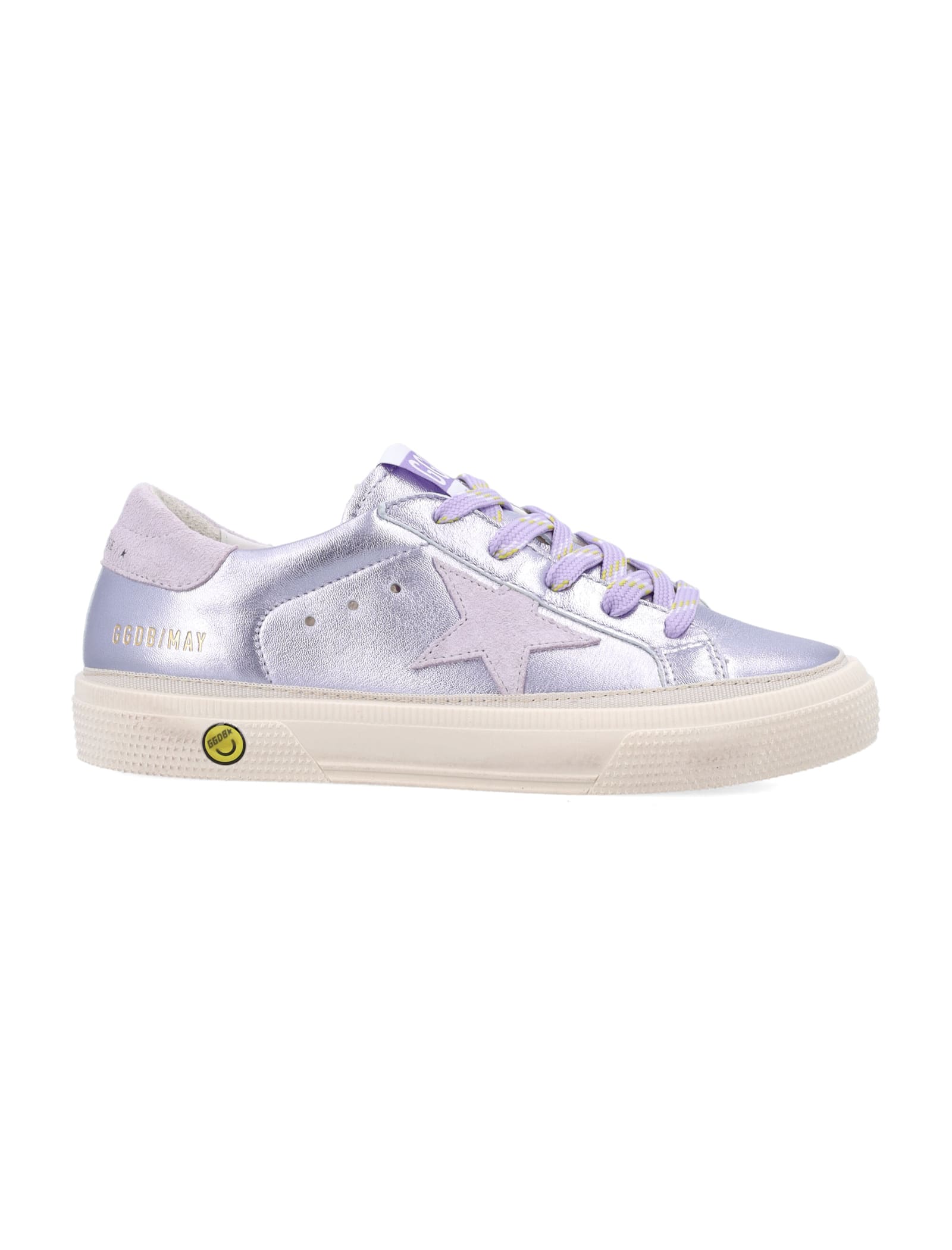 Golden Goose Kid - May Sneakers In Purple