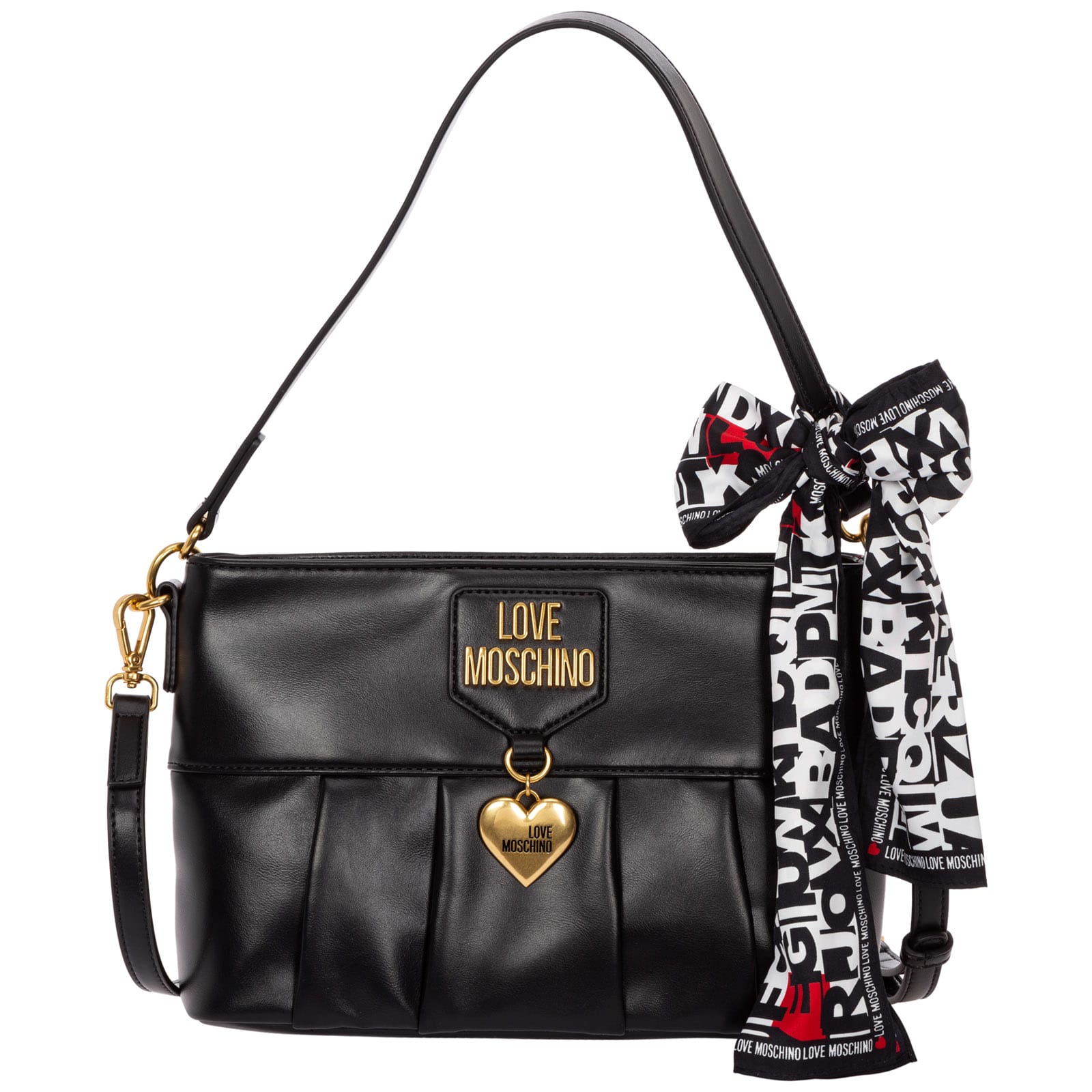 Love Moschino Double Question Mark Shoulder Bag