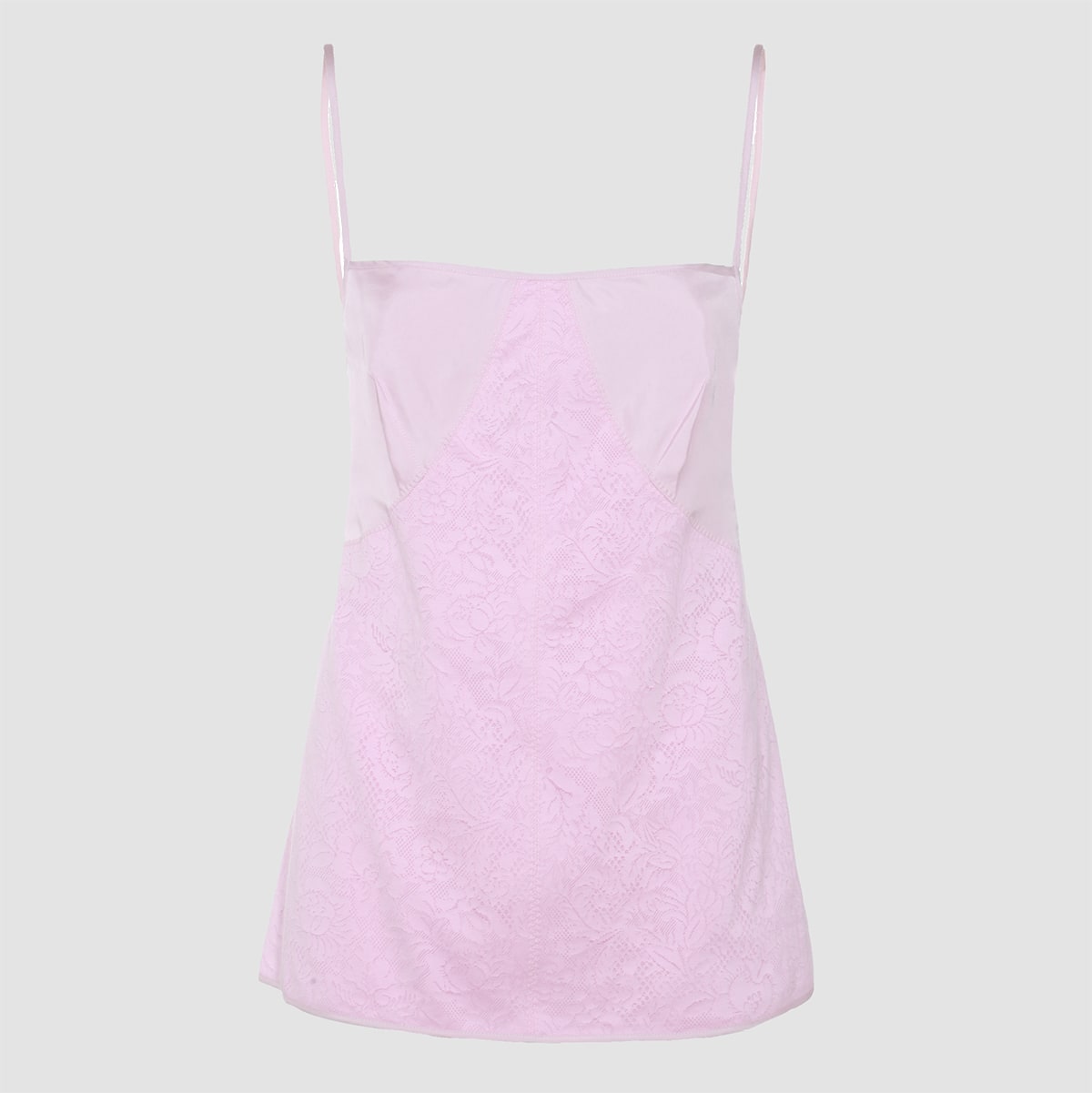 Shop Jil Sander Pink Cotton Top In Marshmallow