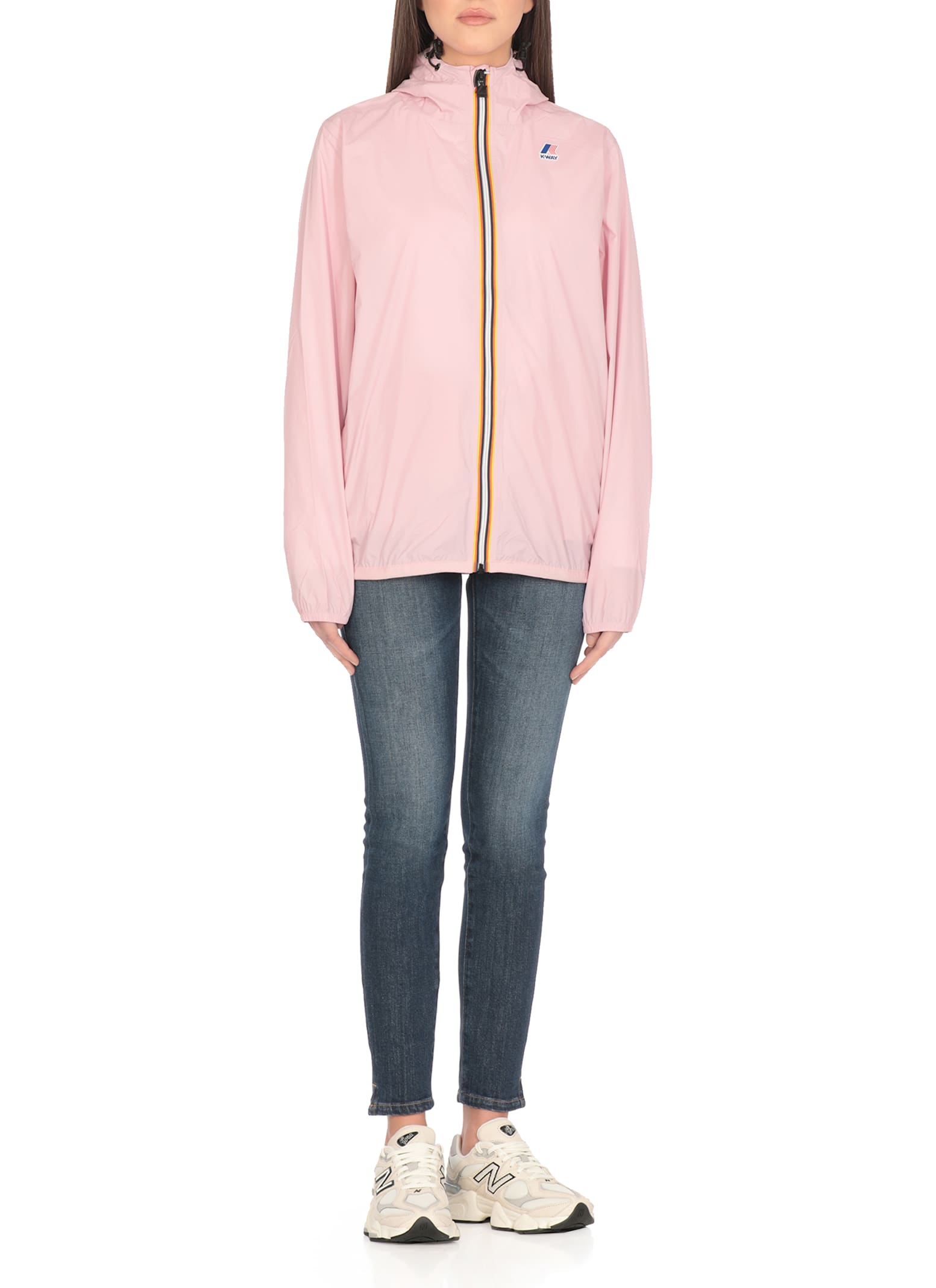 K-way Le Vrai 4.0 Claude Jacket In Pink