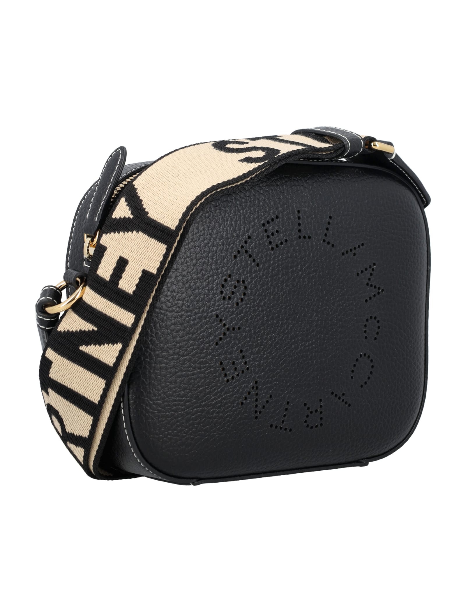 Stella Mccartney Stella Logo Small Bag In Black